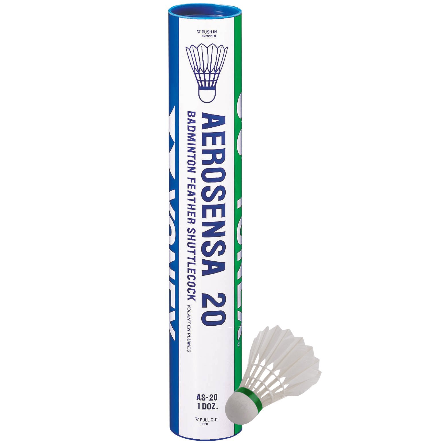 Yonex Aerosensa 20 Pakke med 12 Mellem