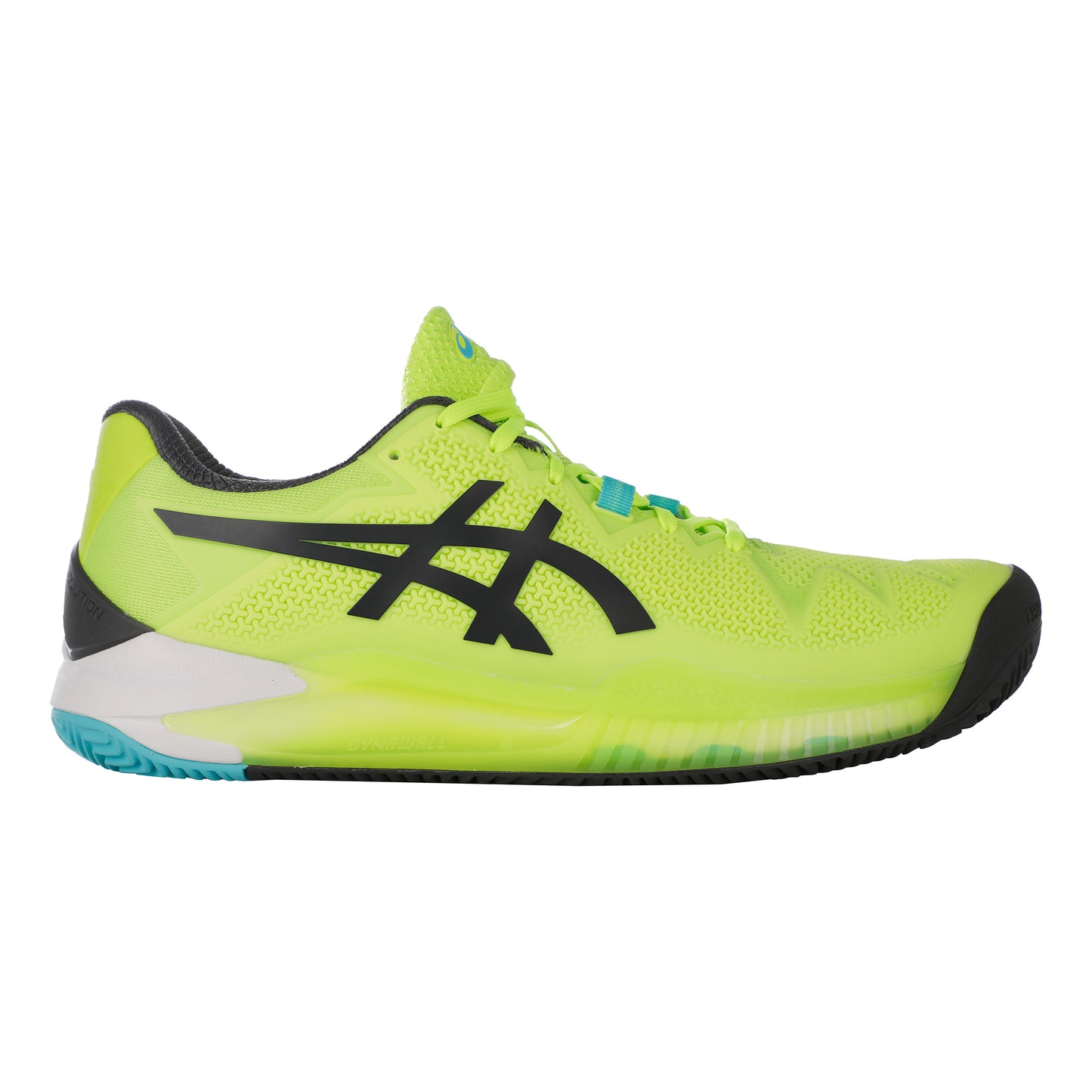 ASICS Gel-Resolution 8 Grusbanesko Herrer - neongrøn, sort