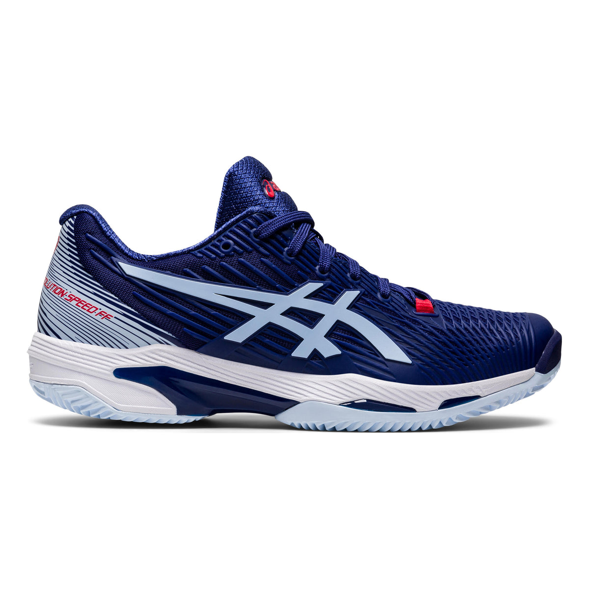 ASICS Solution Speed FF 2 Grusbanesko Damer - mørkeblå, lyseblå