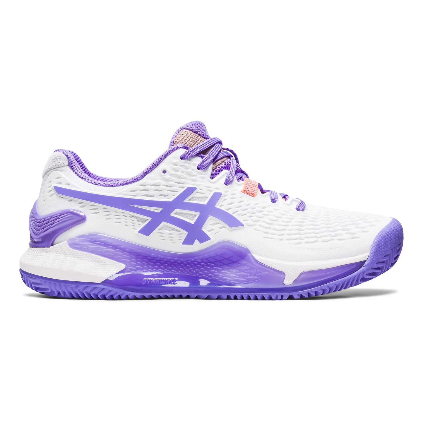 ASICS Gel-Resolution 9 Grusbanesko Damer - hvid, syren
