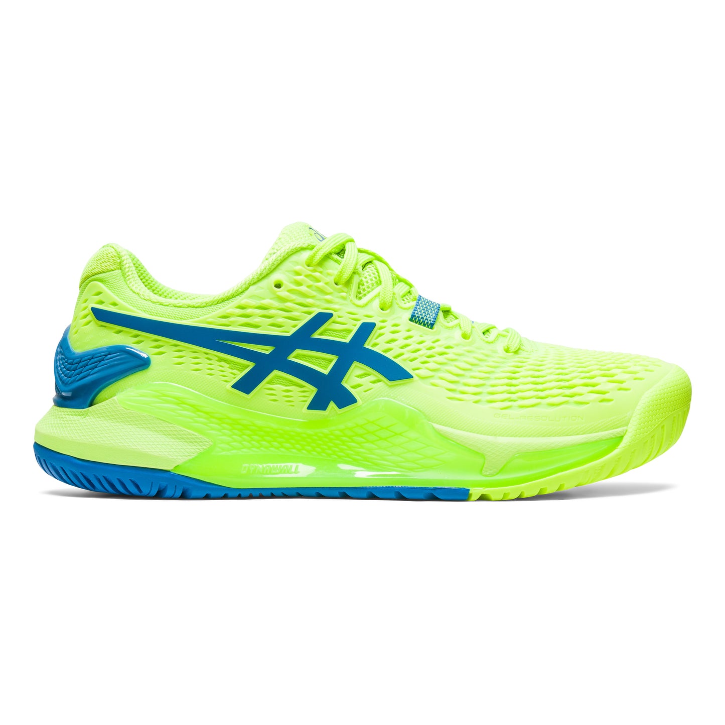ASICS Gel-Resolution 9 Allcourt-sko Damer - neongrøn, blå