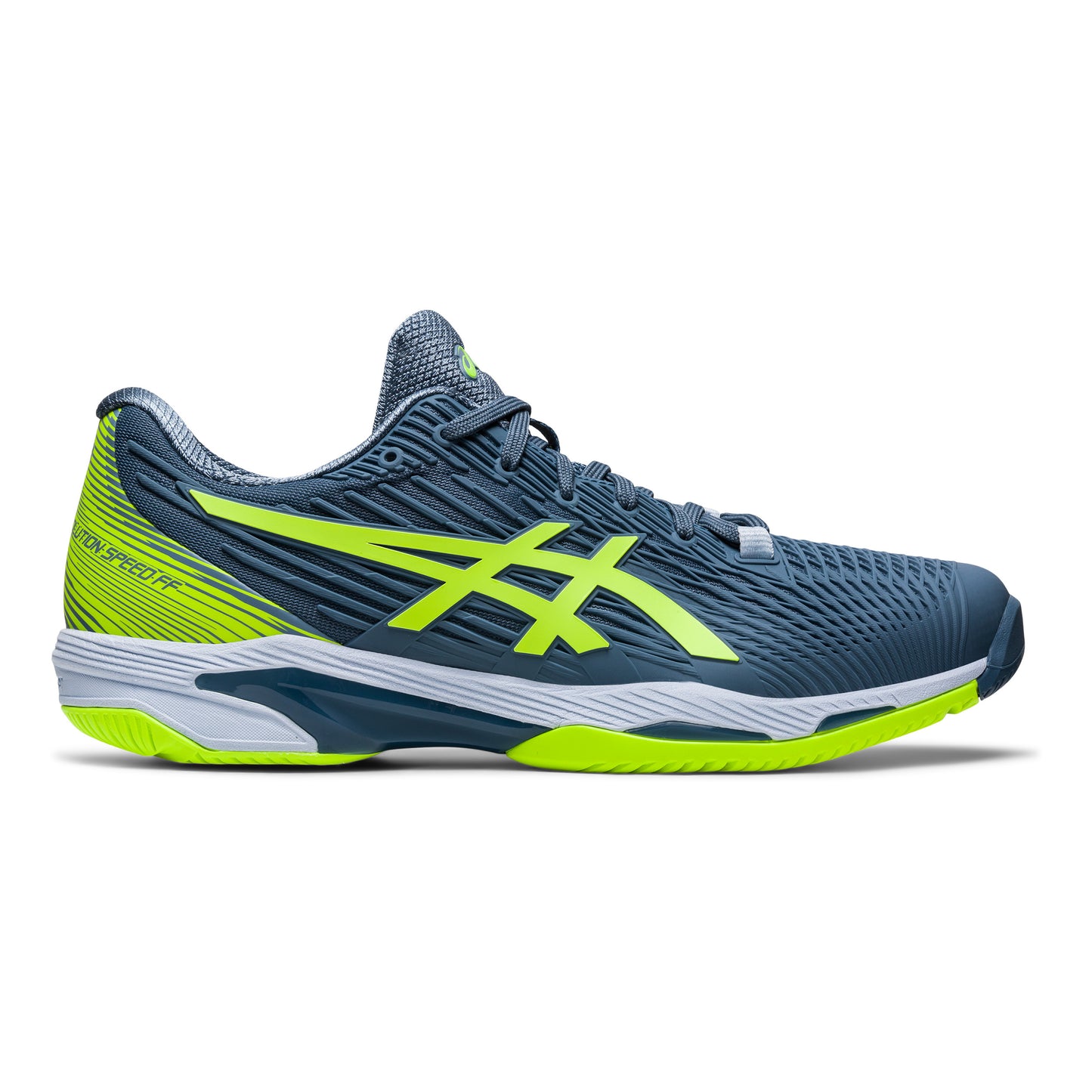 ASICS Solution Speed FF 2 Allcourt-sko Herrer - mørkeblå, neongrøn