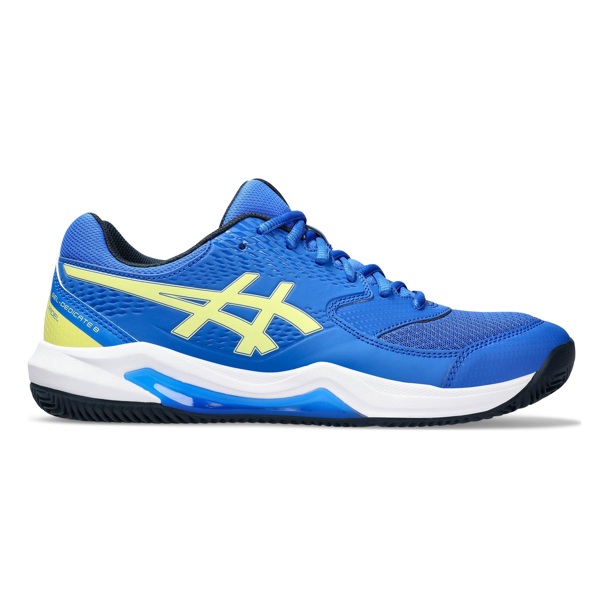 ASICS Gel-Dedicate 8 Padelsko Herrer - lyseblå, gul