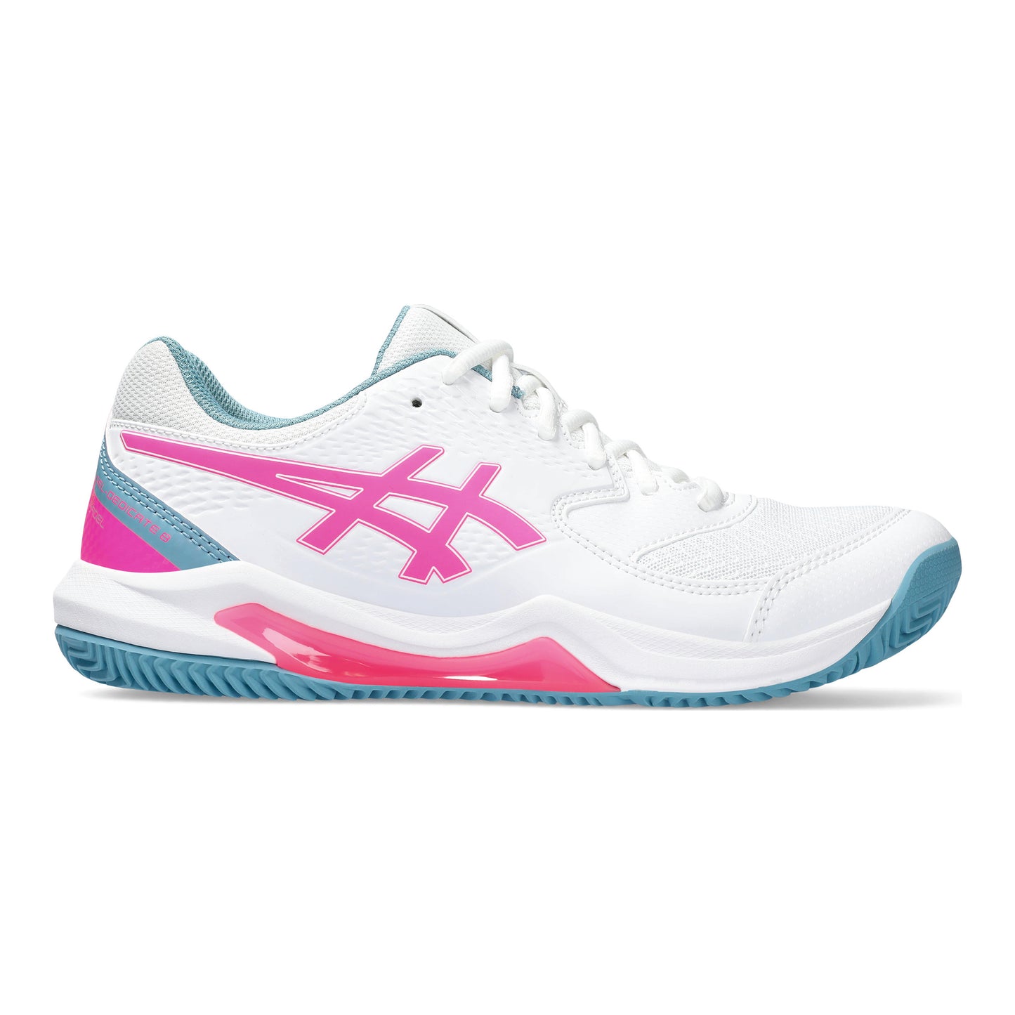 ASICS Gel-Dedicate 8 Padelsko Damer - hvid, pink