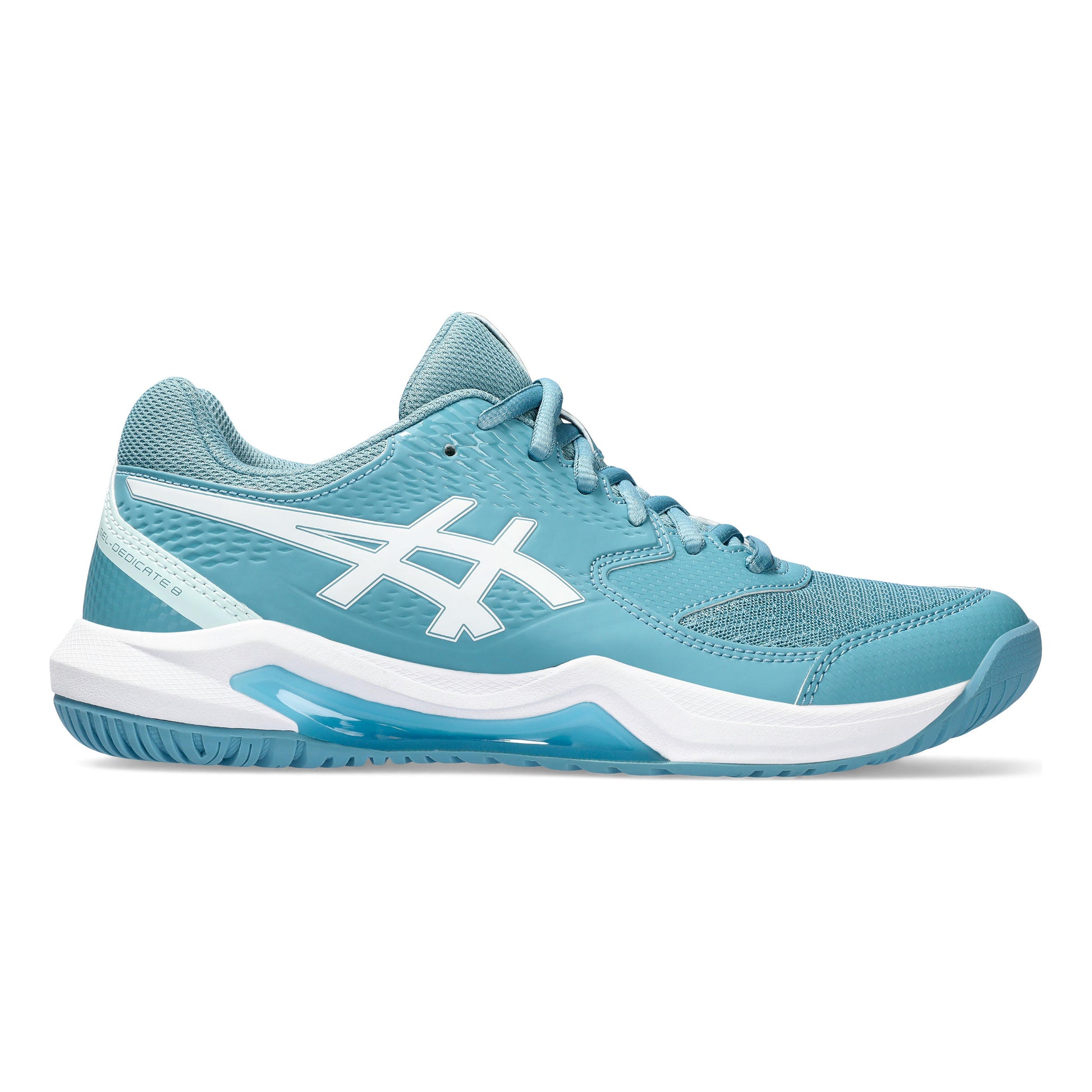 ASICS Gel-Dedicate 8 Allcourt-sko Damer - petrol, hvid