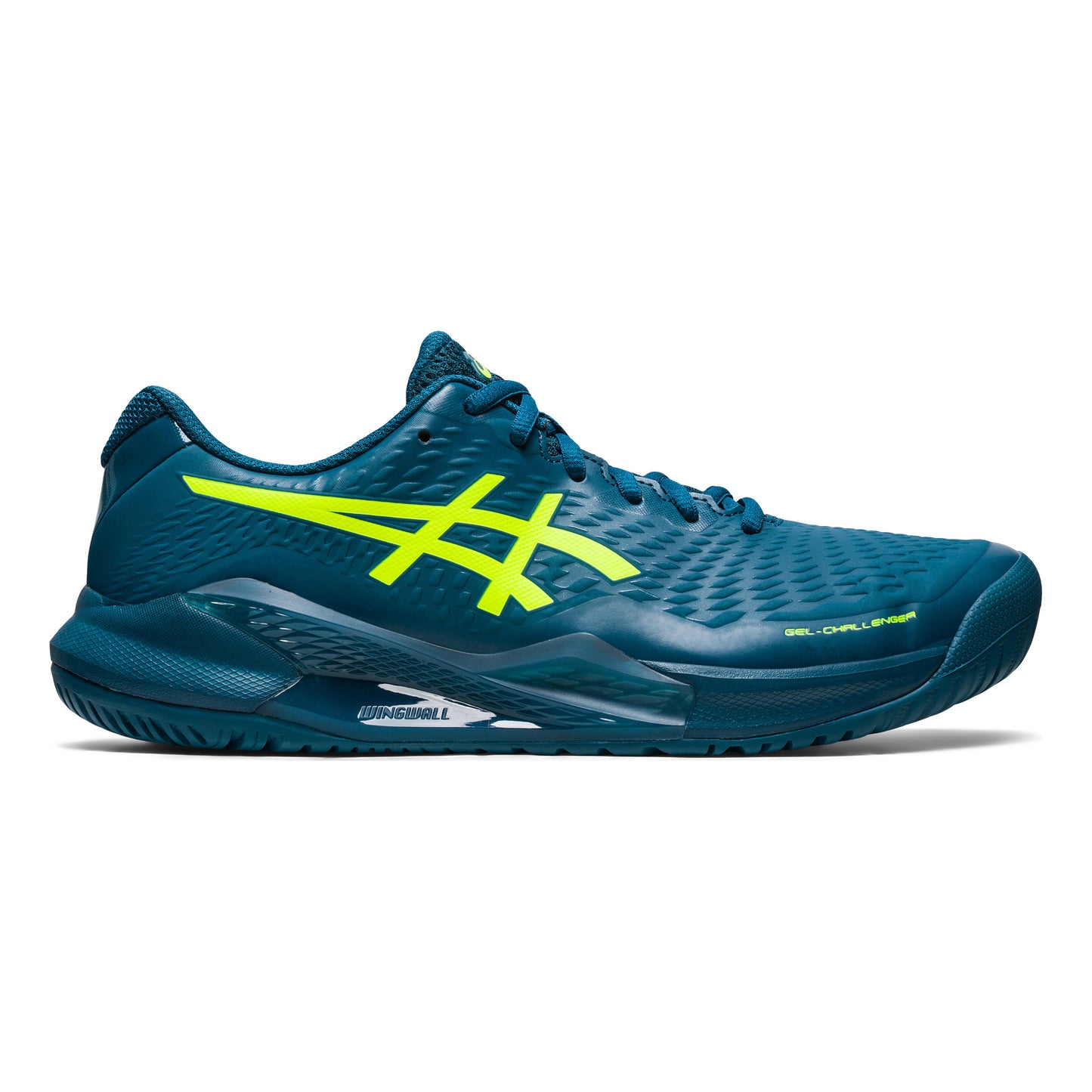 ASICS Gel-Challenger 14 Allcourt-sko Herrer - petrol, neongul