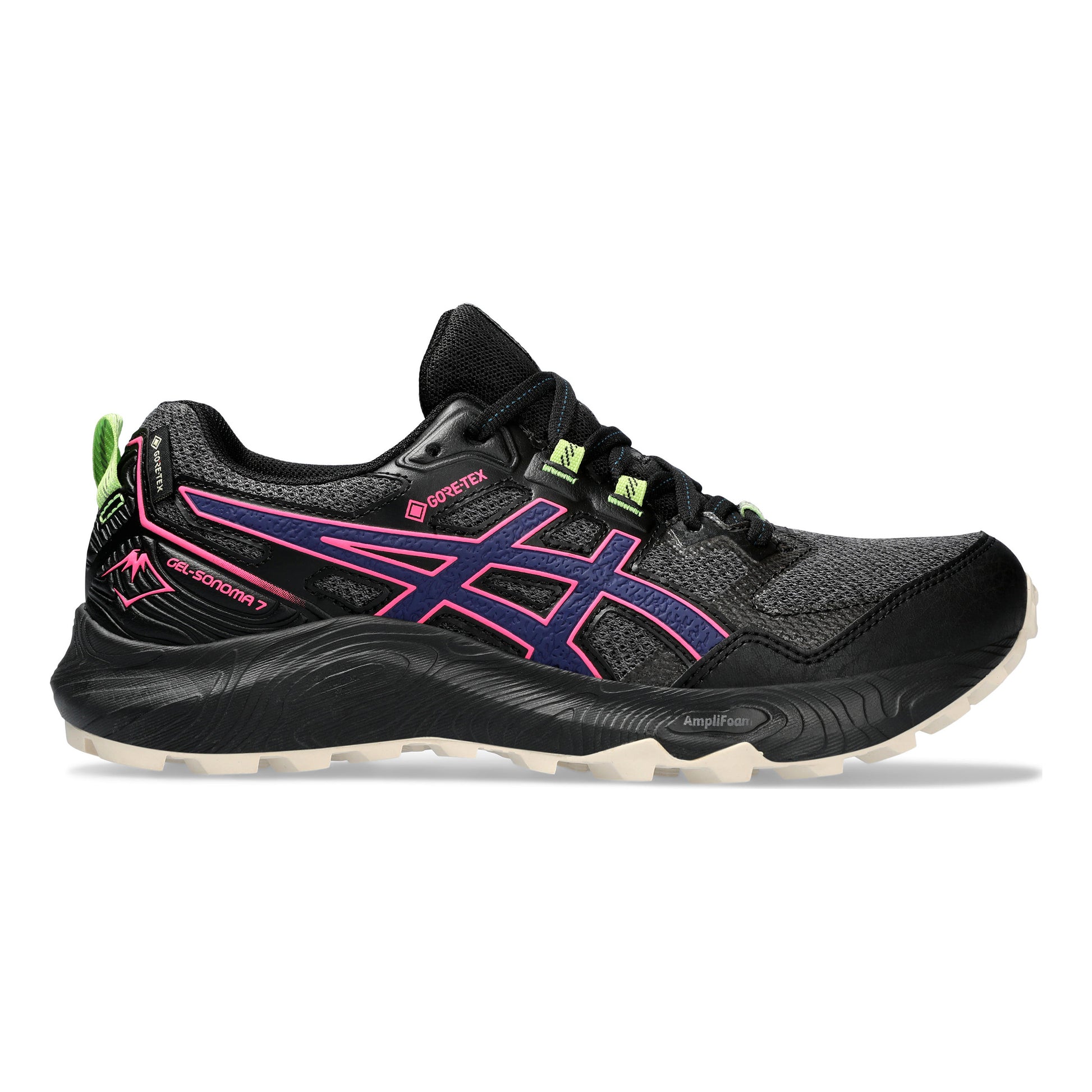 ASICS Gel-Sonoma 7 GTX Trailsko Damer - sort, pink