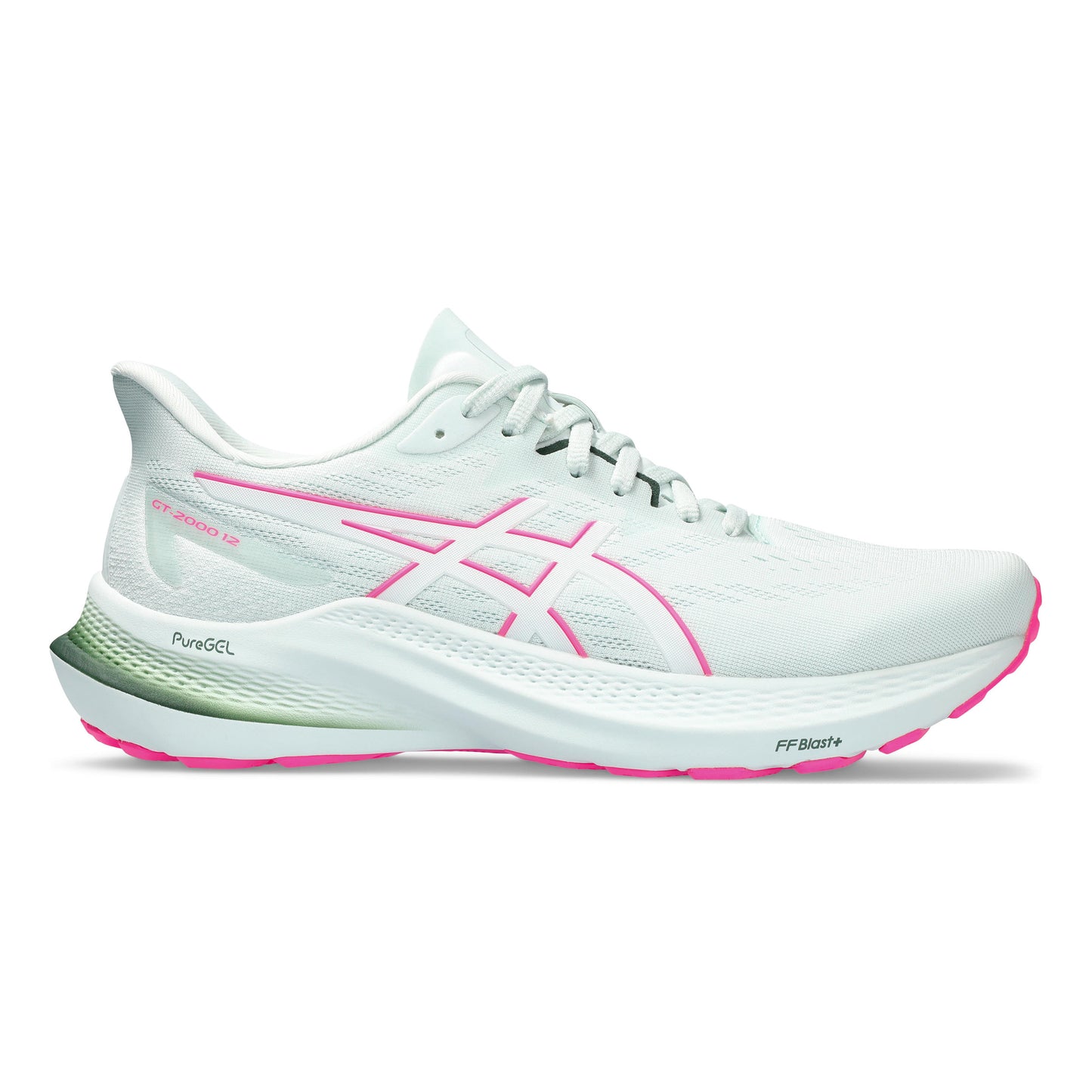 ASICS GT-2000 12 Støttesko Damer - lyseblå, pink