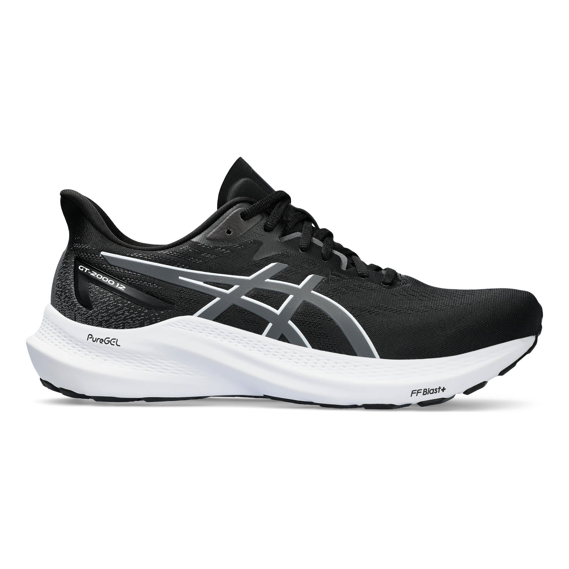 ASICS GT-2000 12 Støttesko Herrer - sort, grå