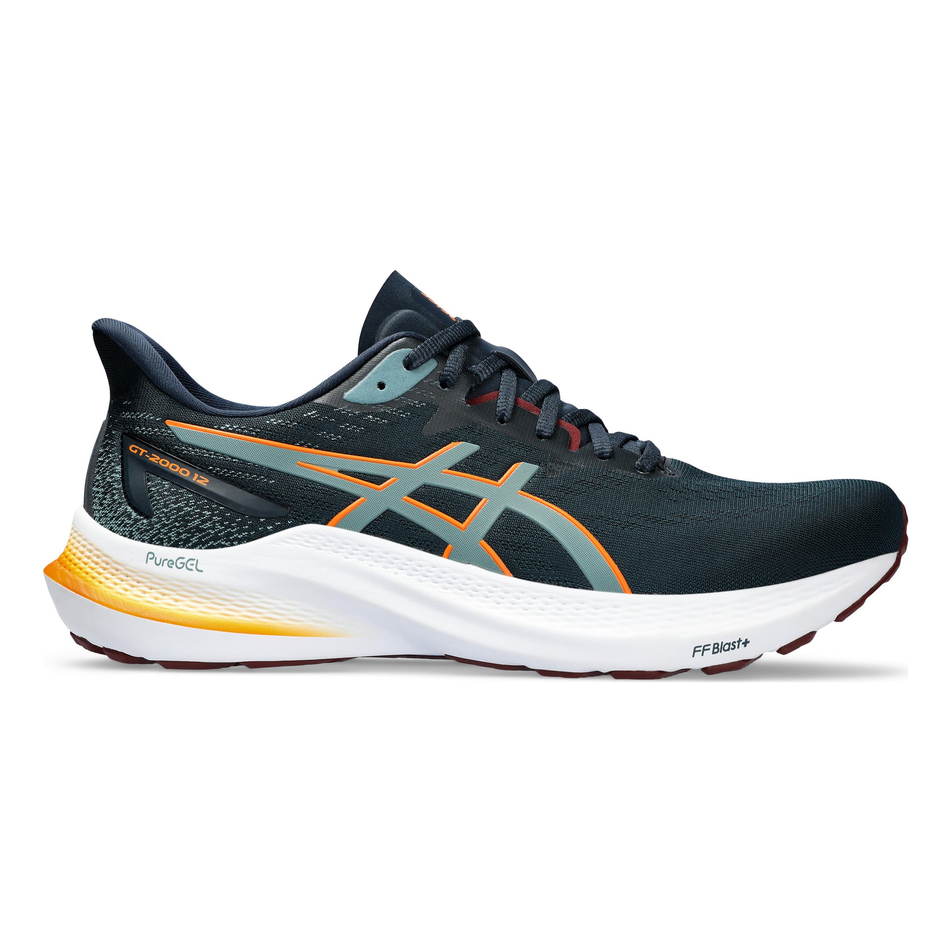 ASICS GT-2000 12 Støttesko Herrer - petrol, orange