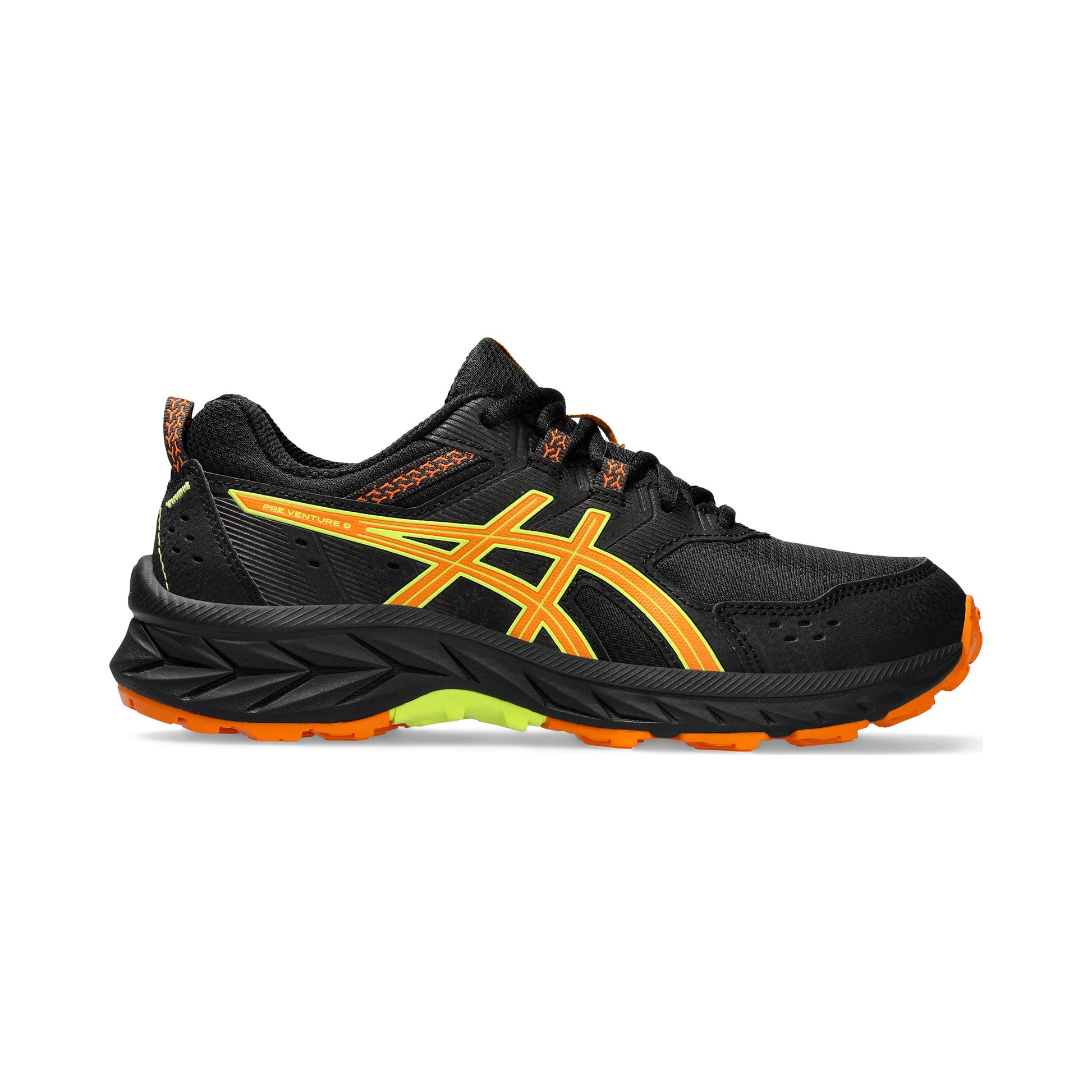 ASICS Pre-Venture 9 GS Trailsko Børn - sort, orange