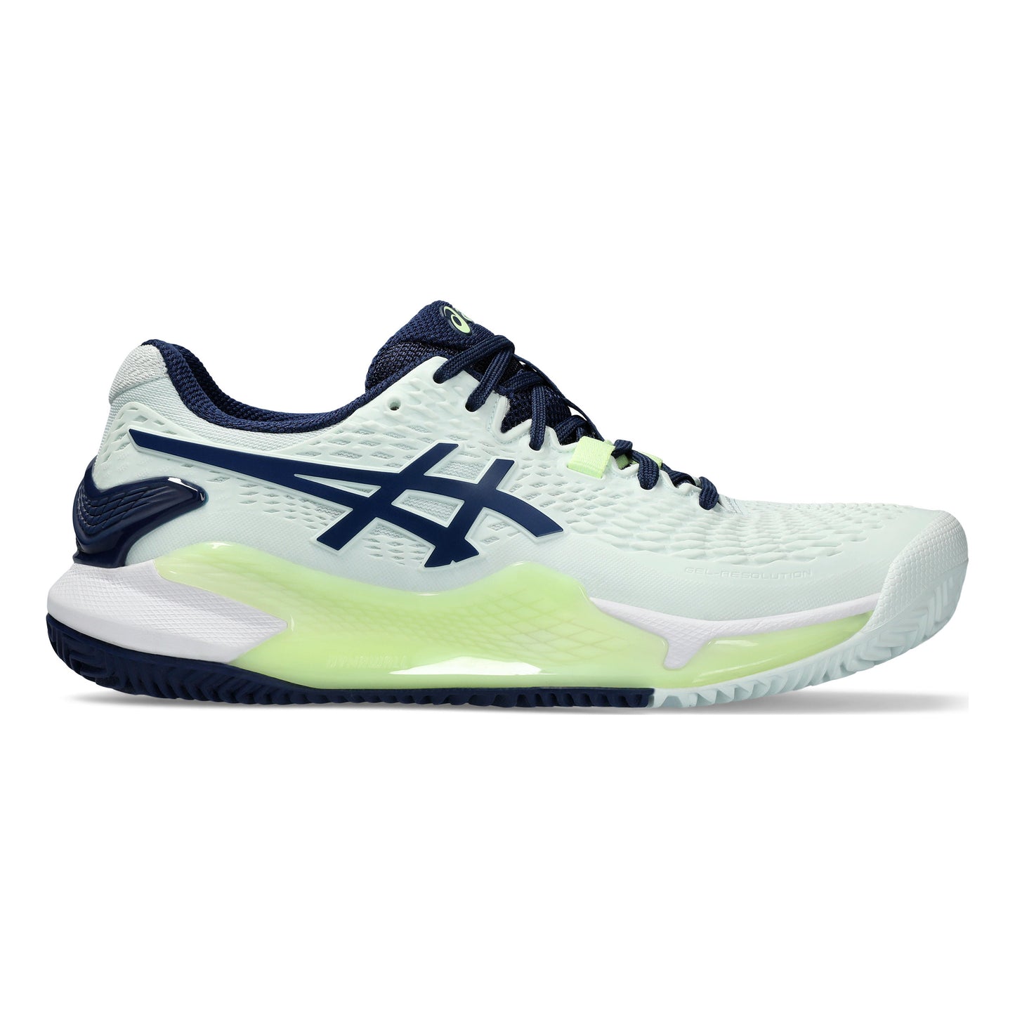 ASICS Gel-Resolution 9 Grusbanesko Damer - mint, mørkeblå