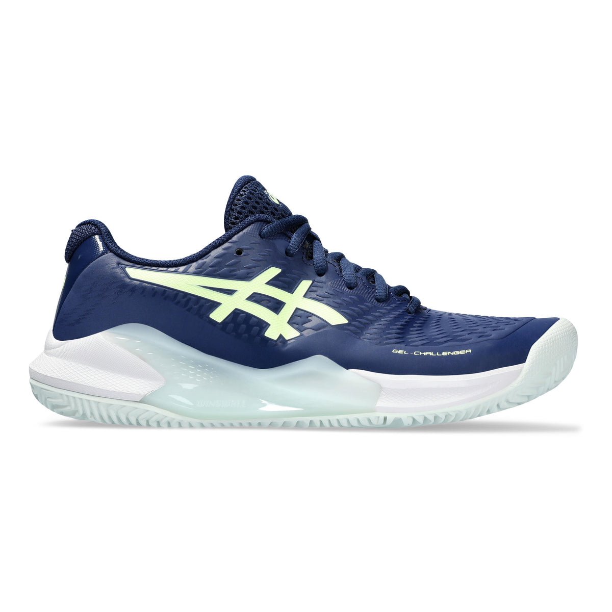 ASICS Gel-Challenger 14 Grusbanesko Damer - mørkeblå, neongul