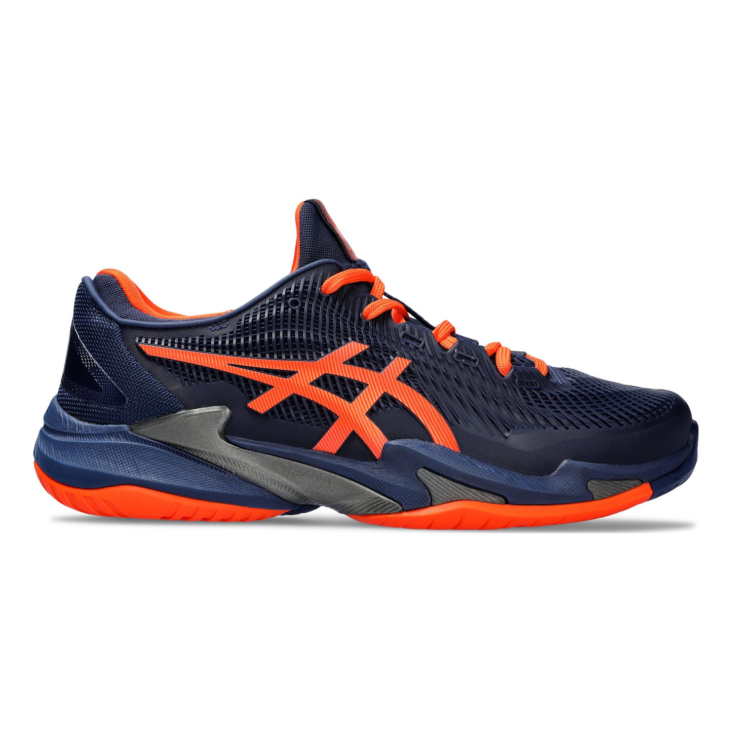 ASICS Court FF 3 Allcourt-sko Herrer - mørkeblå, orange