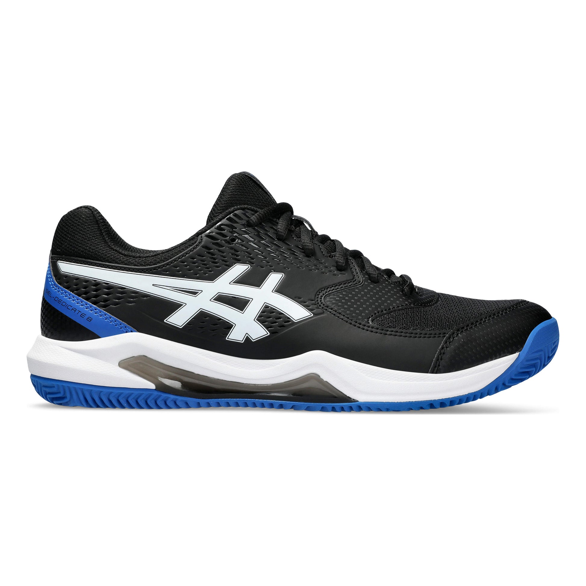 ASICS Gel-Dedicate 8 Grusbanesko Herrer - sort, hvid