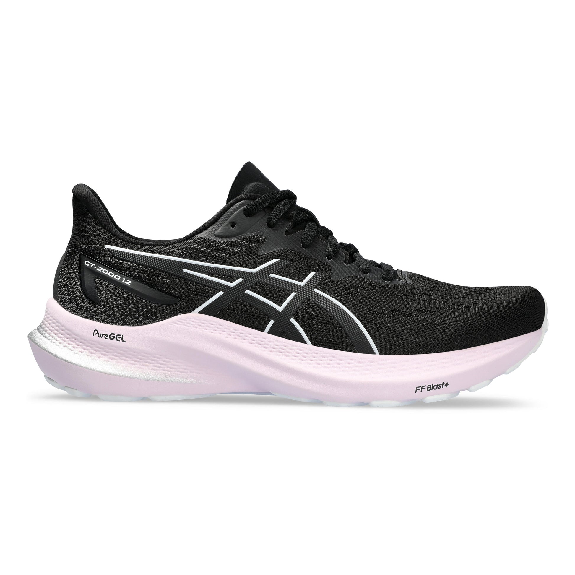 ASICS GT-2000 12 Støttesko Damer - sort, rosa