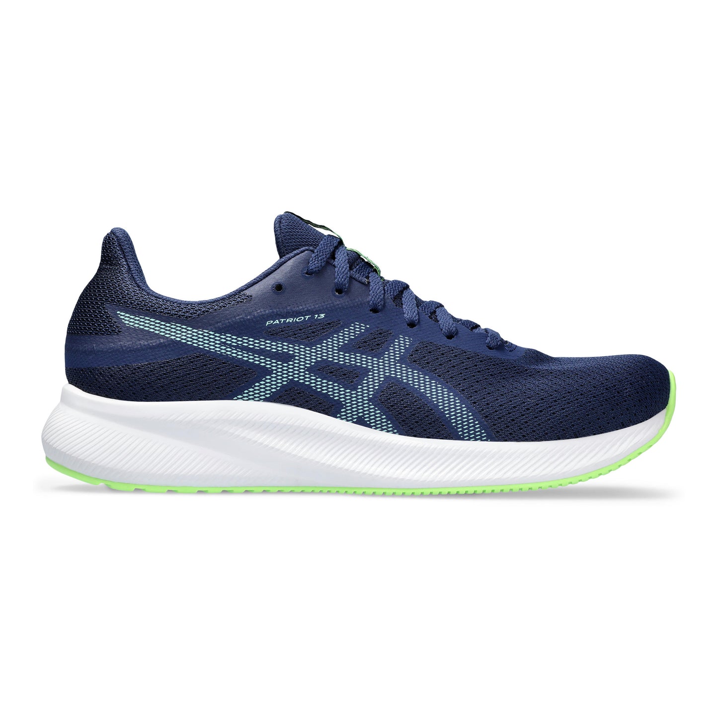 ASICS Patriot 13 Neutral sko Herrer - mørkeblå, turkis