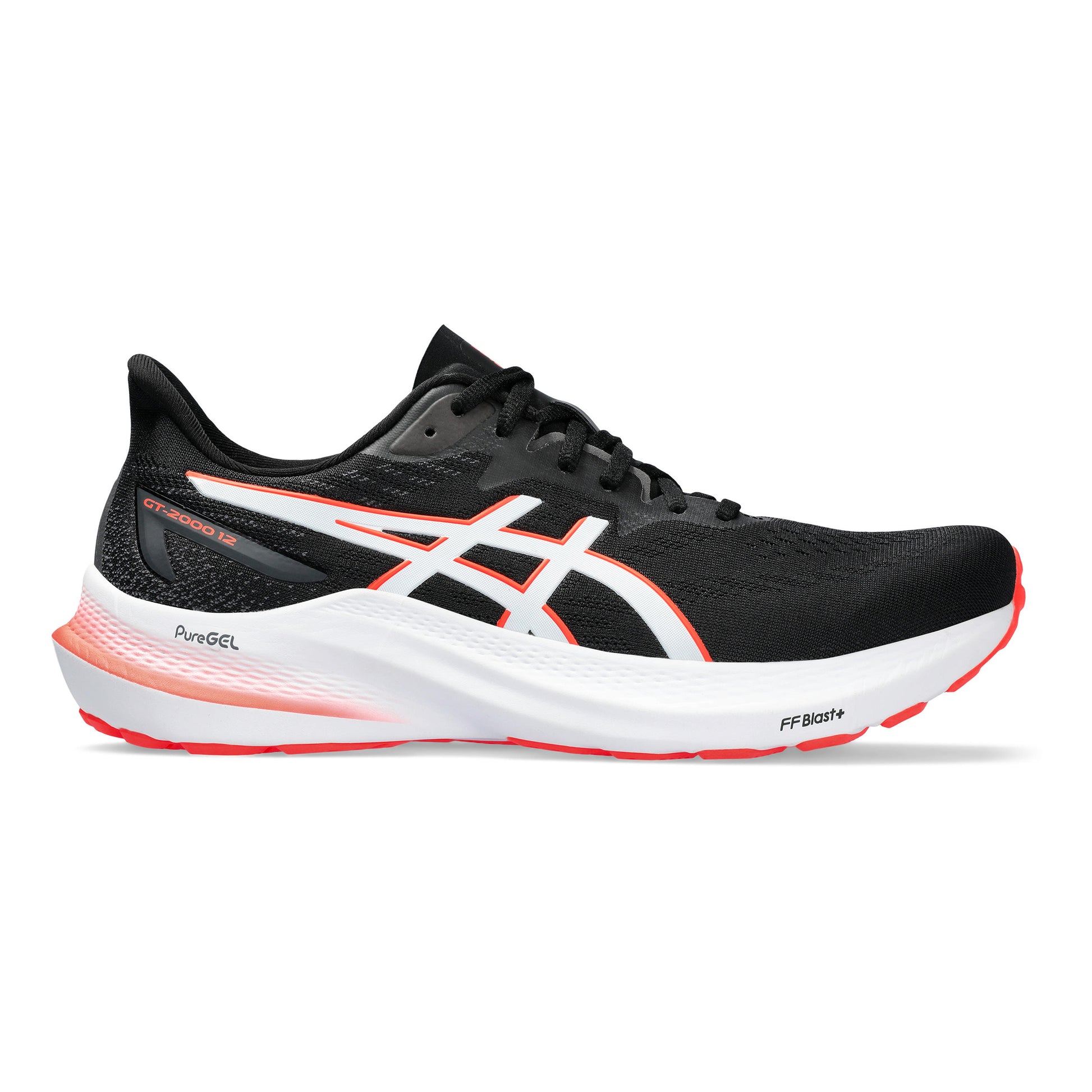 ASICS GT-2000 12 Støttesko Herrer - sort, hvid