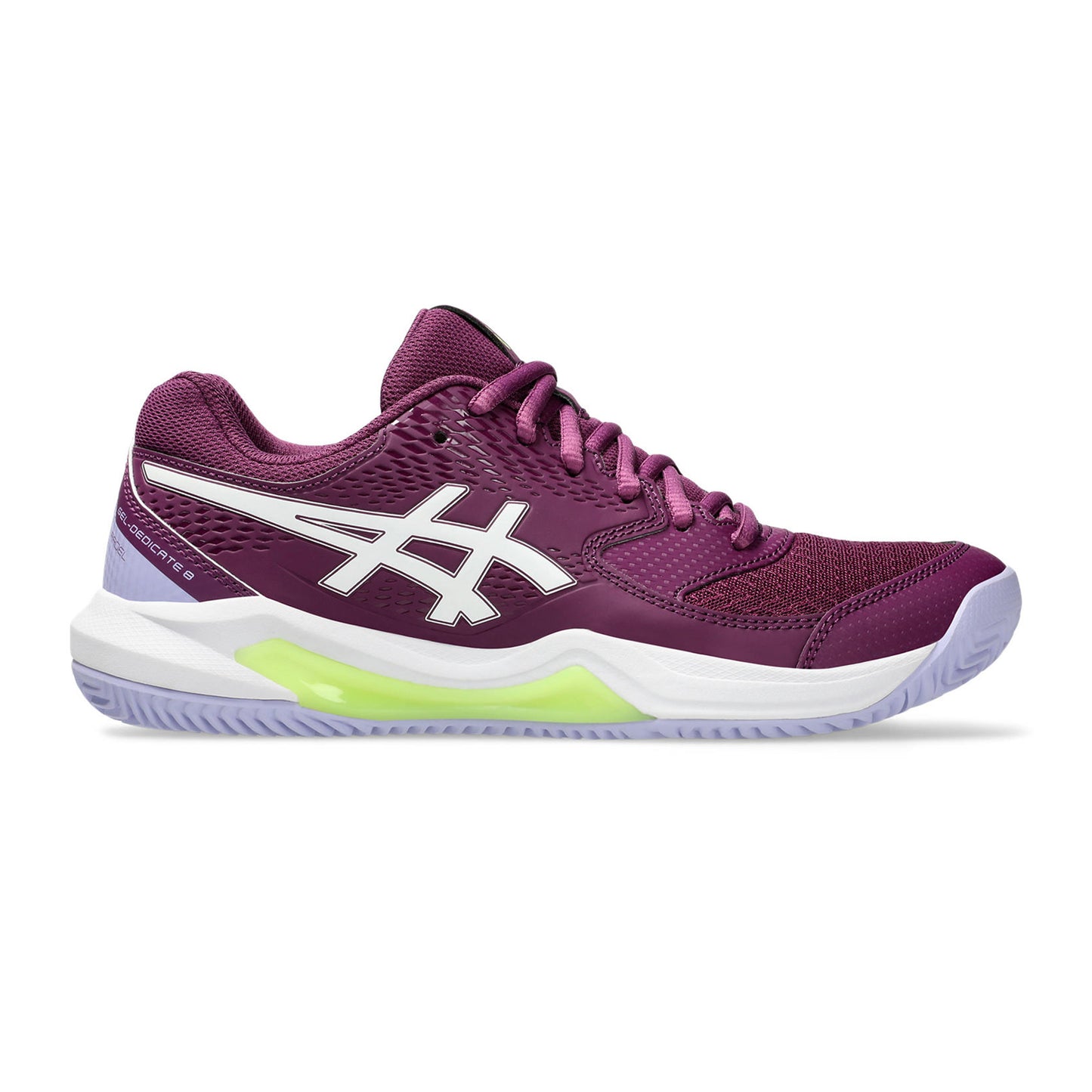 ASICS Gel-Dedicate 8 Padelsko Damer - mauve, hvid