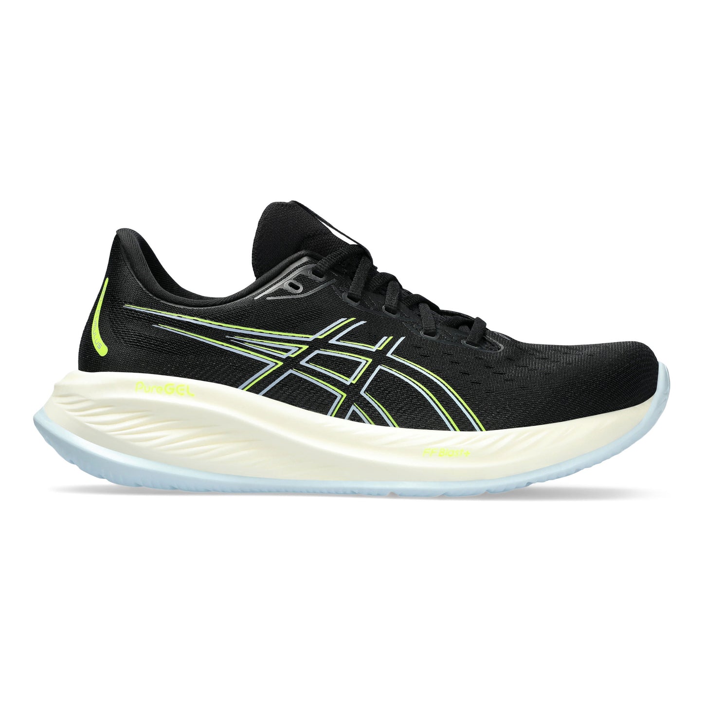 ASICS Gel-Cumulus 26 Neutral Sko Herrer-Sort,Gul