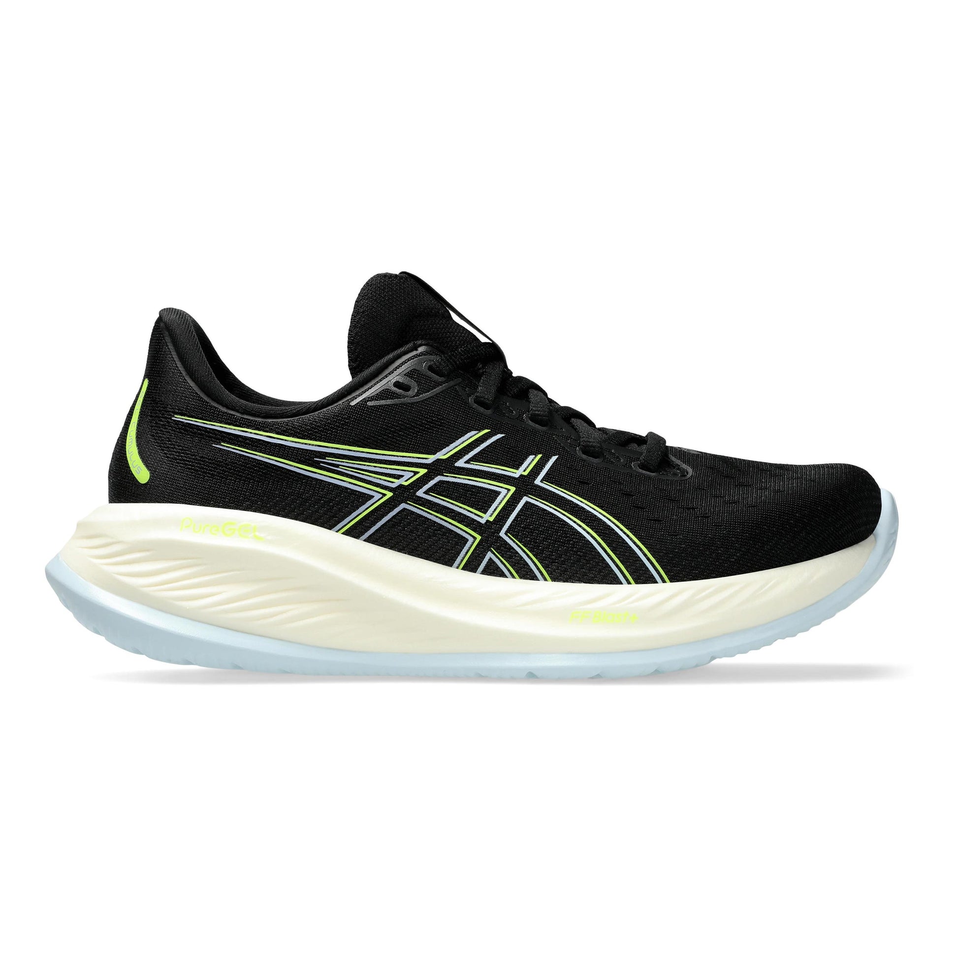 ASICS Gel-Cumulus 26 Neutral Sko Damer-Sort,Gul