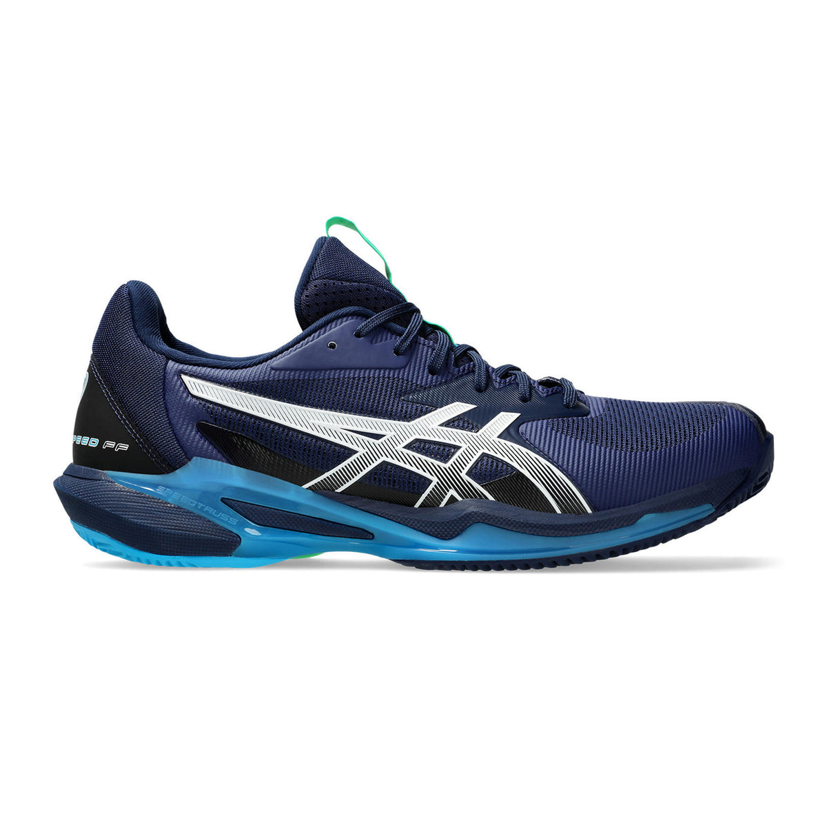 ASICS Solution Speed FF 3 Grusbanesko Herrer - mørkeblå, turkis