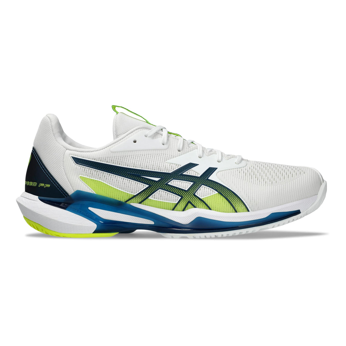 ASICS Solution Speed FF 3 Allcourt-sko Herrer - hvid, neongul