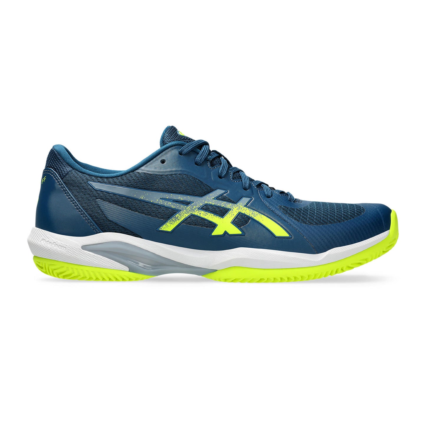 ASICS Solution Swift FF 2 Clay Grusbanesko Herrer-Blå,Gul