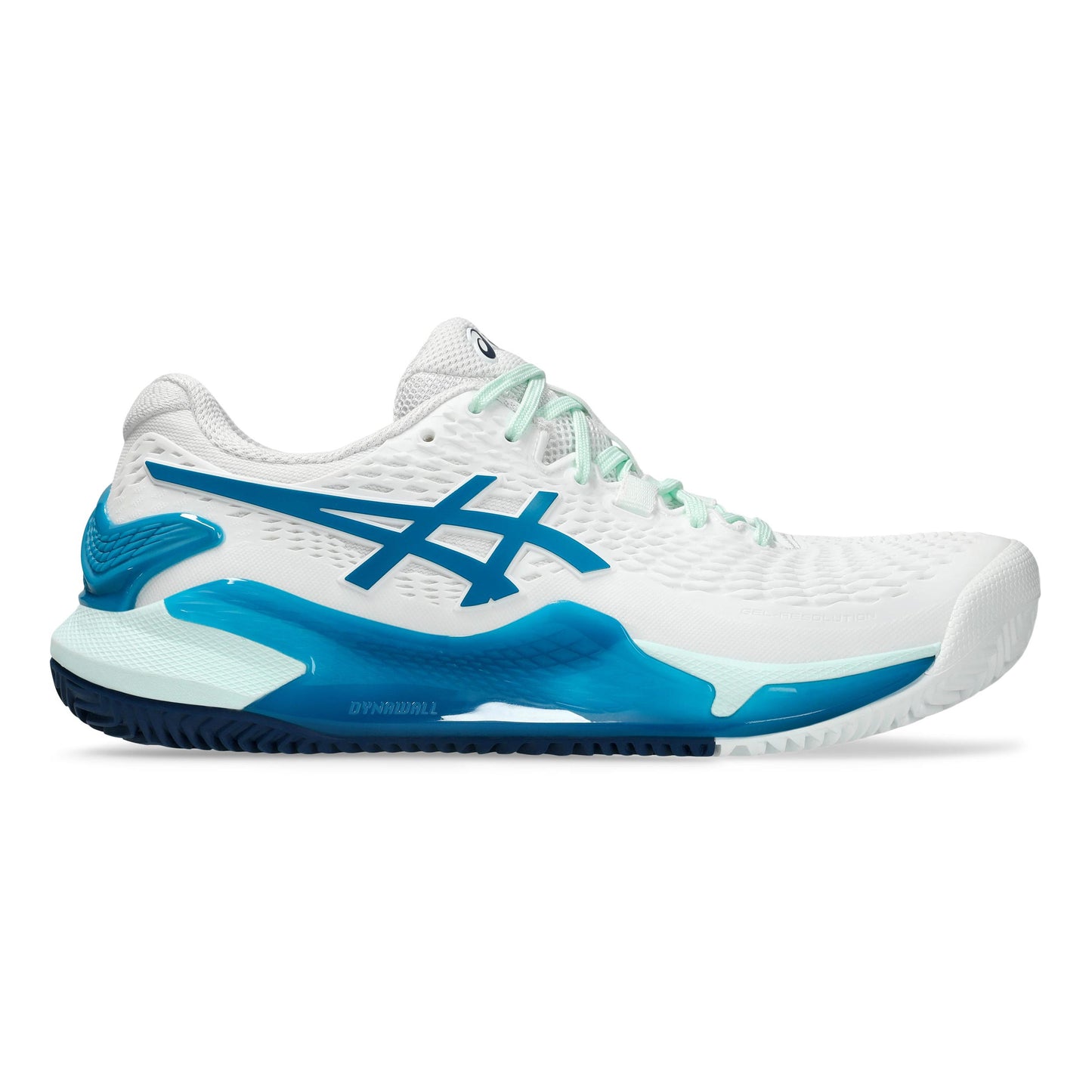 ASICS Gel-Resolution 9 Grusbanesko Damer - hvid, blå
