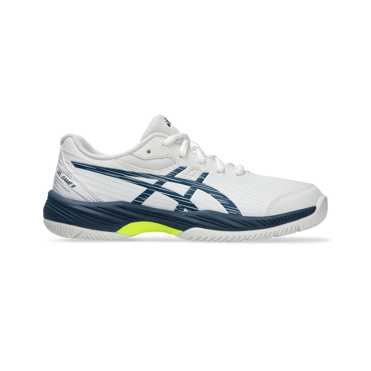 ASICS Gel-Game 9 GS Allcourt-sko Børn - hvid, blå