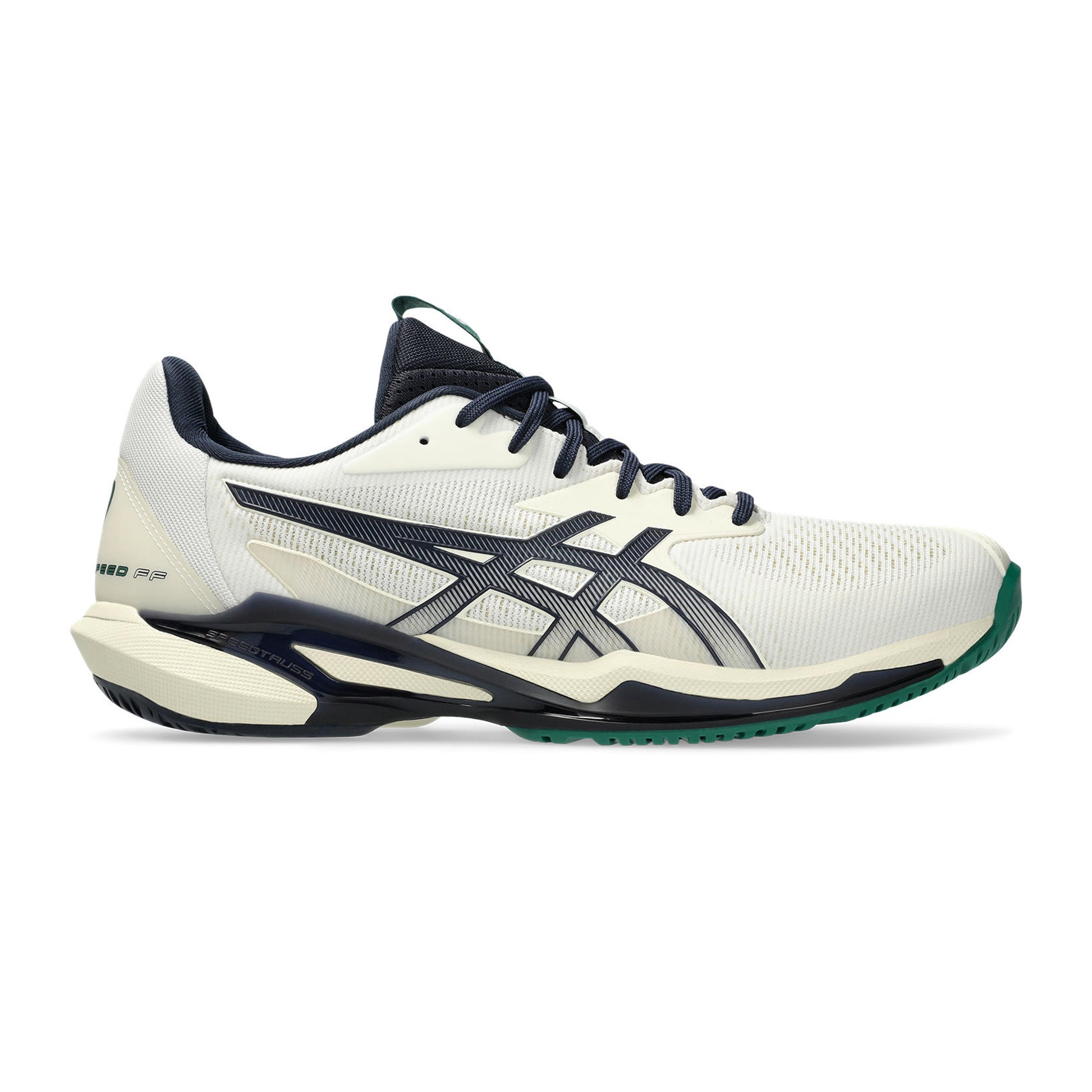 ASICS Solution Speed FF 3 Allcourt-sko Herrer-Creme,Mørkeblå