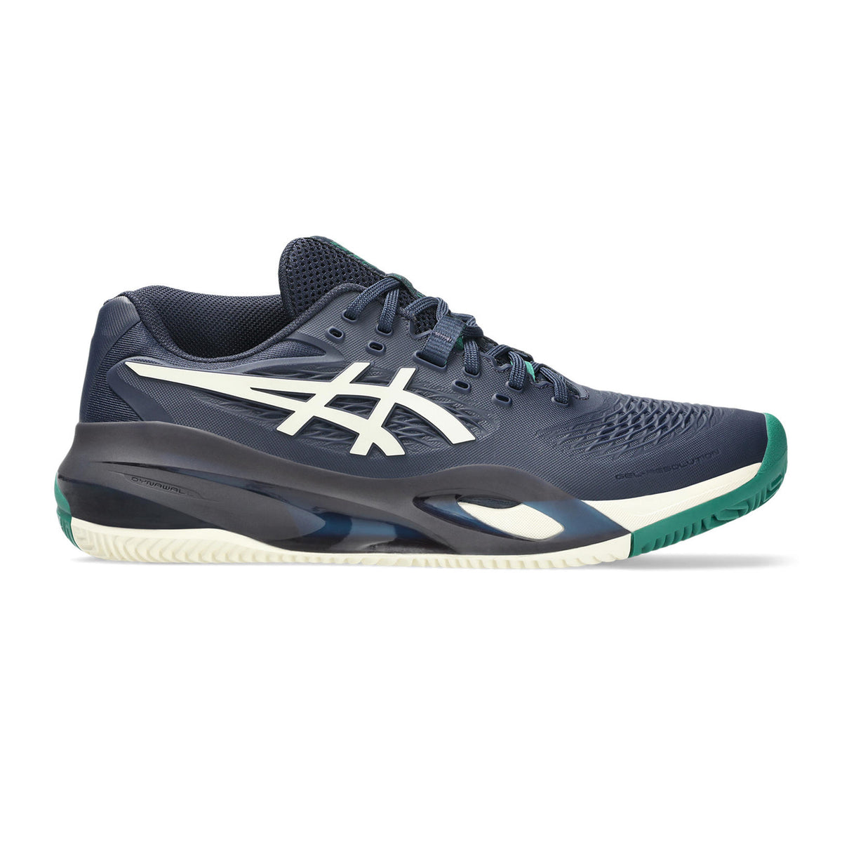 ASICS Gel-Resolution X Grusbanesko Herrer - mørkeblå, creme