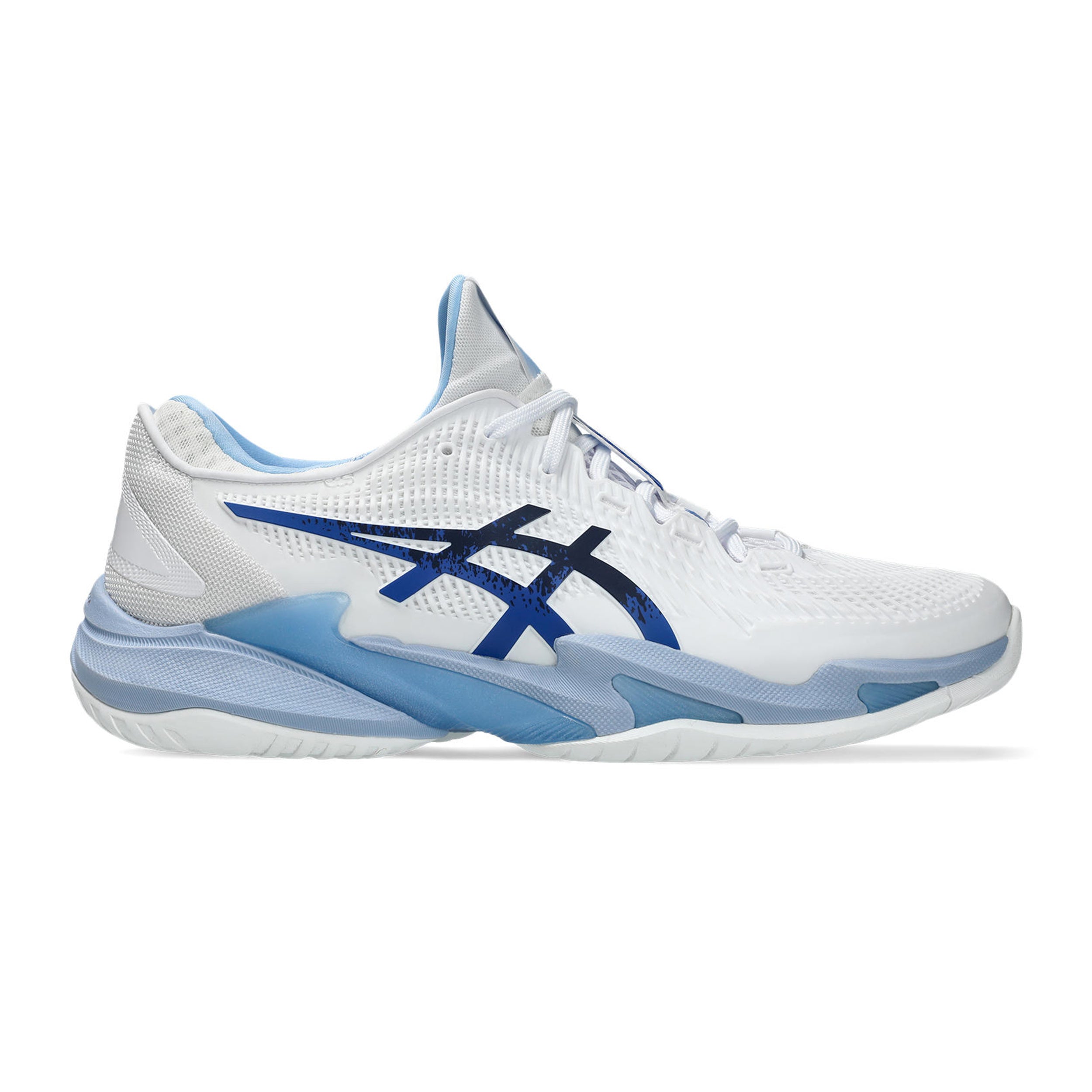 ASICS Court FF 3 Novak Allcourt-sko Herrer - hvid, turkis