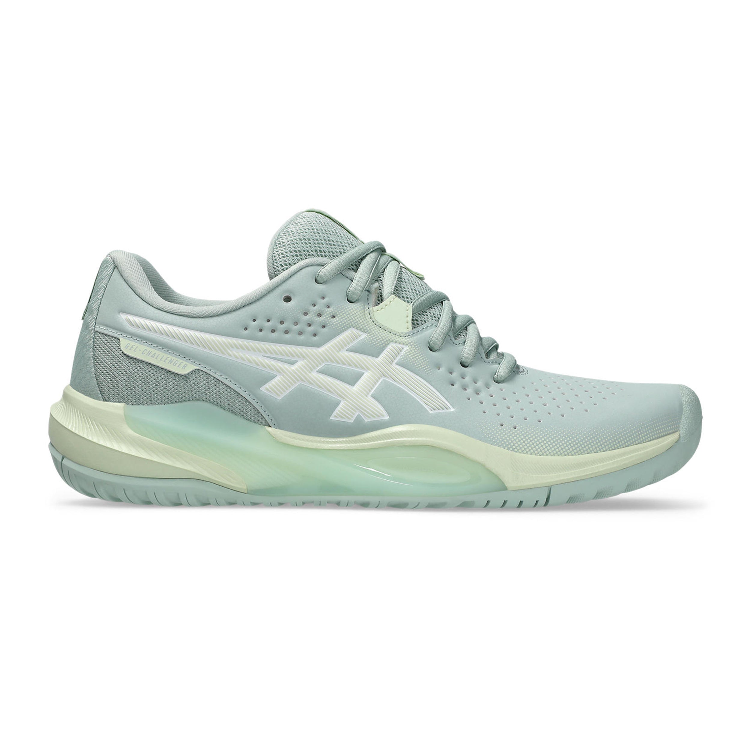 ASICS Gel-Challenger 15 Allcourt-sko Damer - blå-grå, lime