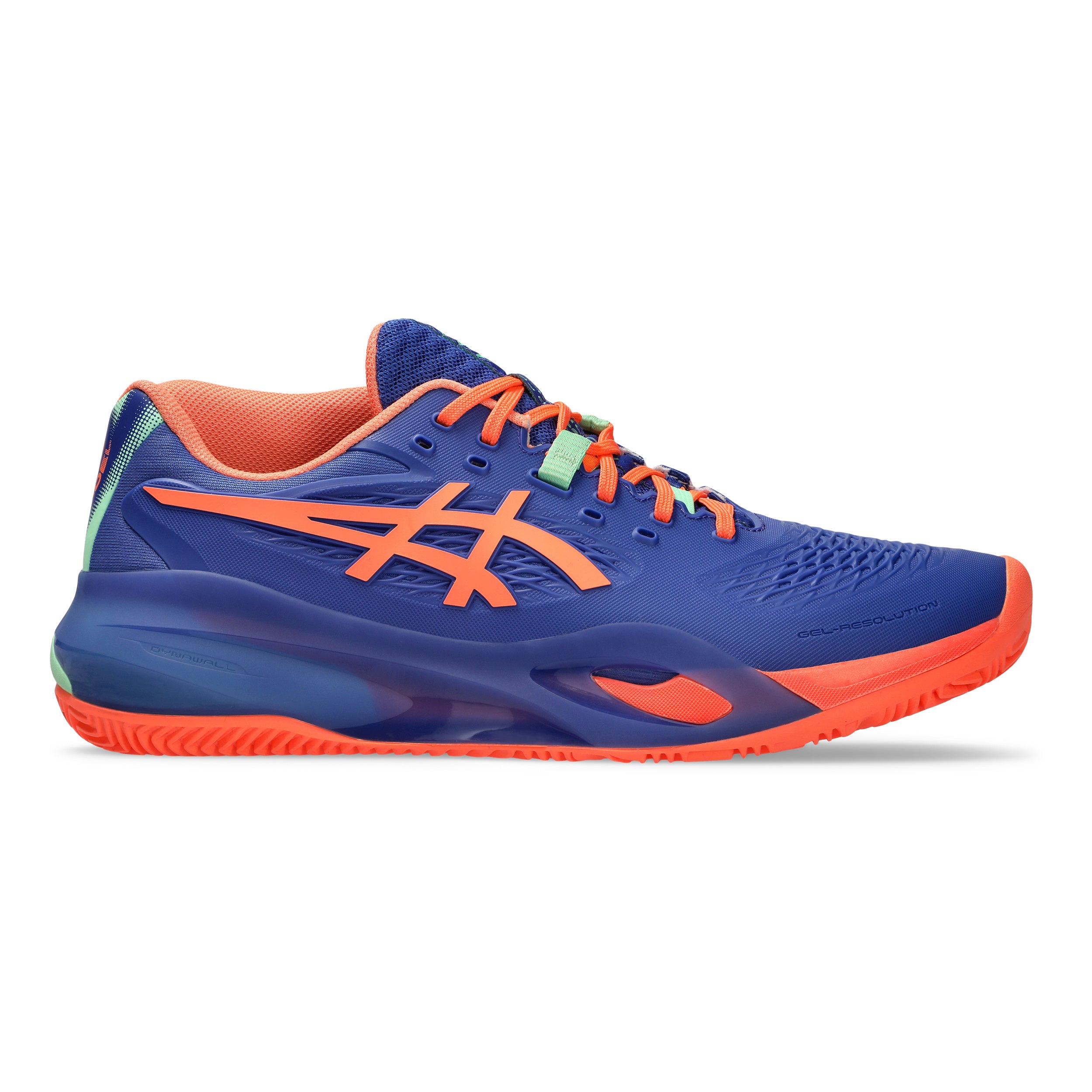 ASICS Gel-Resolution X Padelsko Herrer - mørkeblå, koral