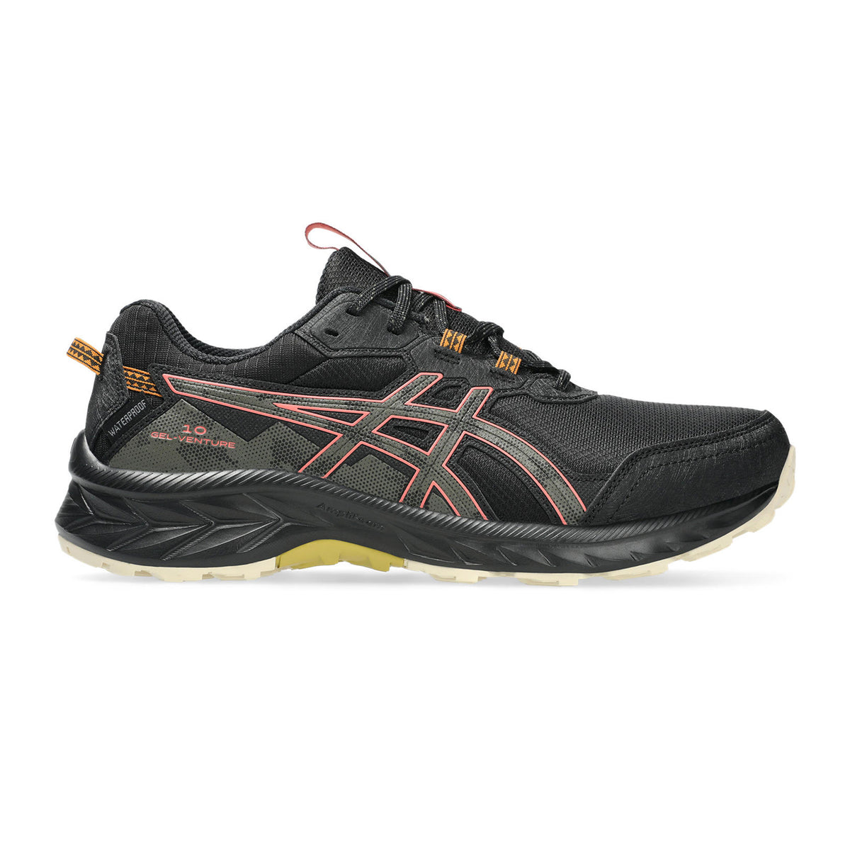 ASICS Gel-Venture 10 WP Trailsko Damer-Sort,Koral