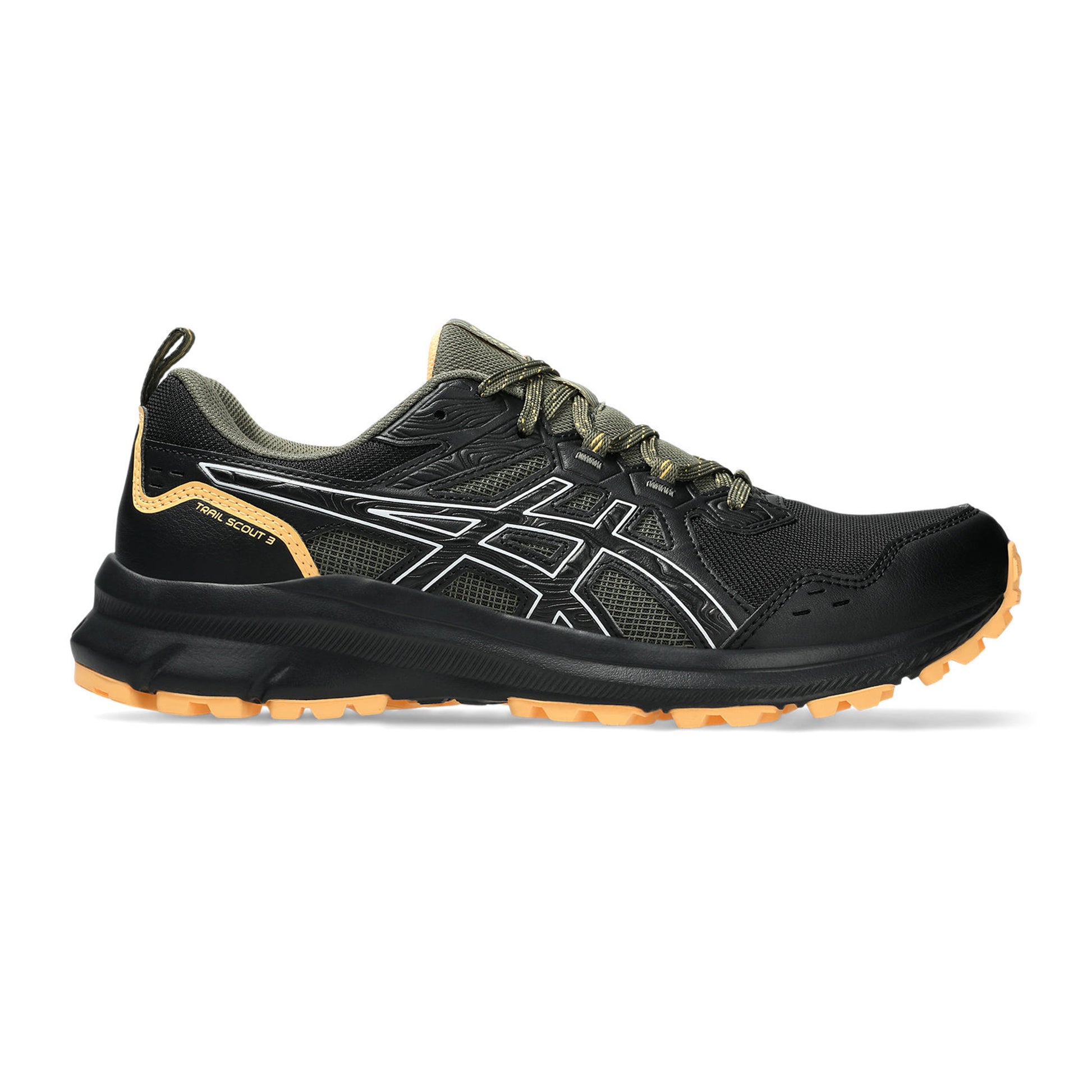 ASICS Trail Scout 3 Trailsko Herrer - sort, oliven