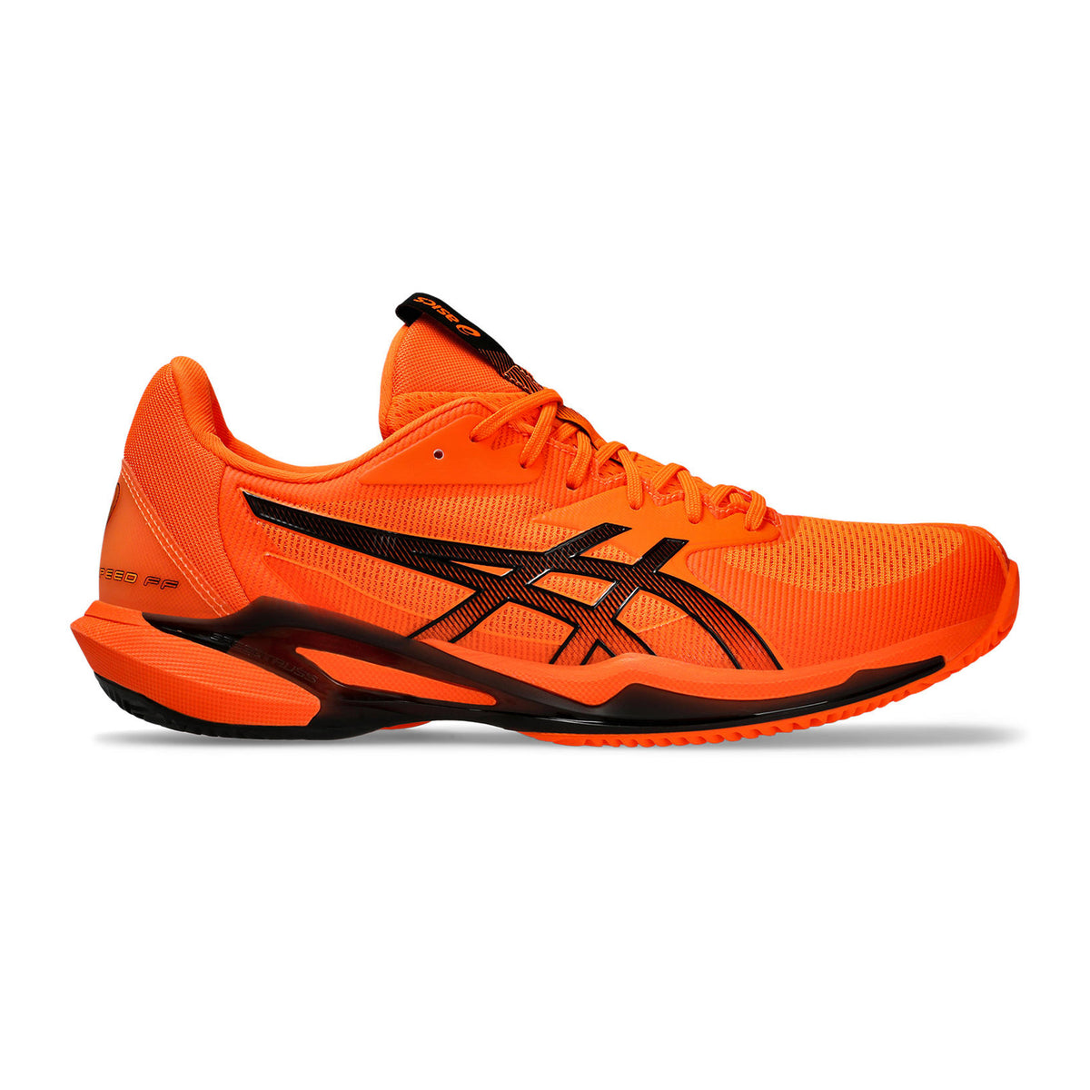 ASICS Solution Speed FF 3 Grusbanesko Herrer - neonorange, sort