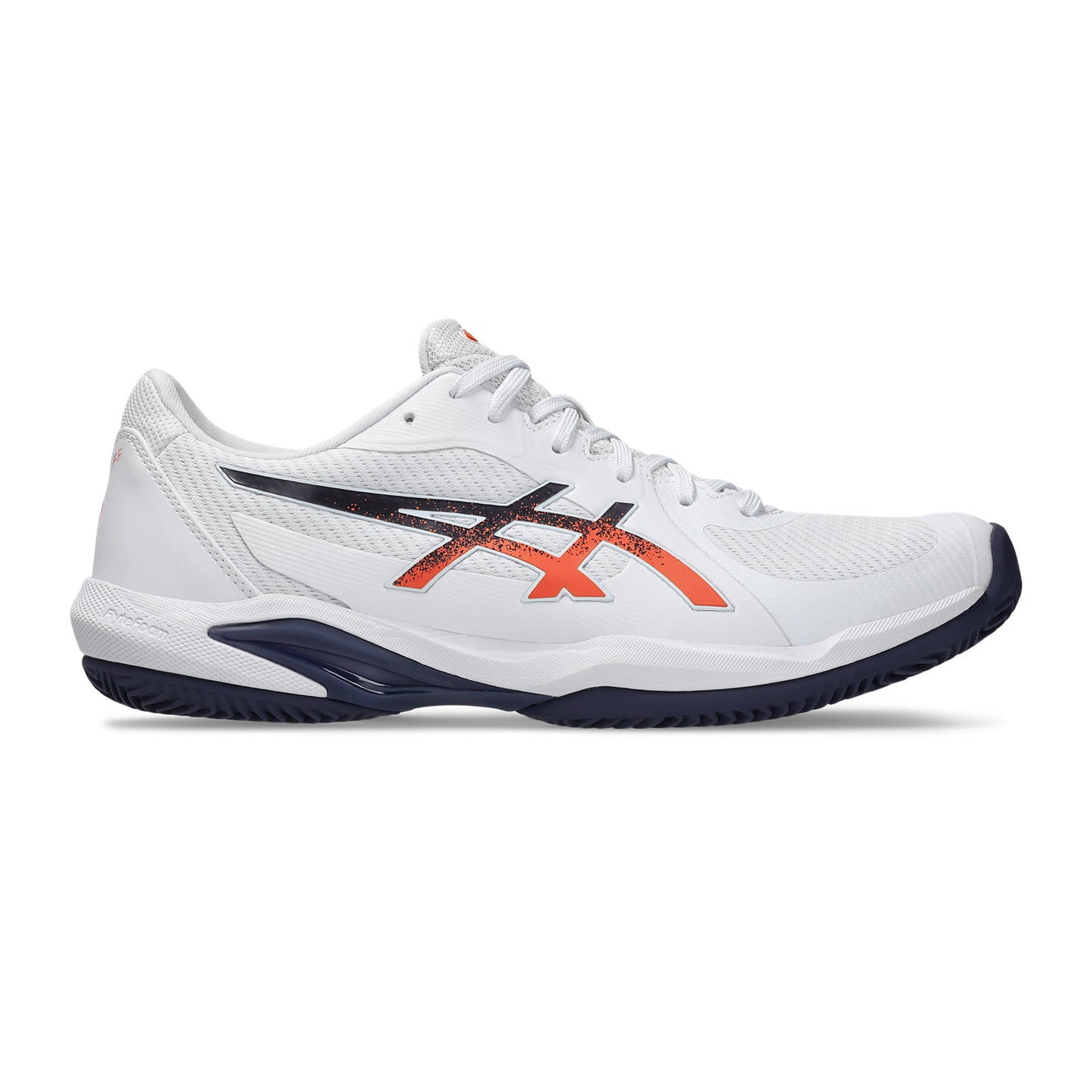 ASICS Solution Swift FF 2 Grusbanesko Herrer - hvid, orange