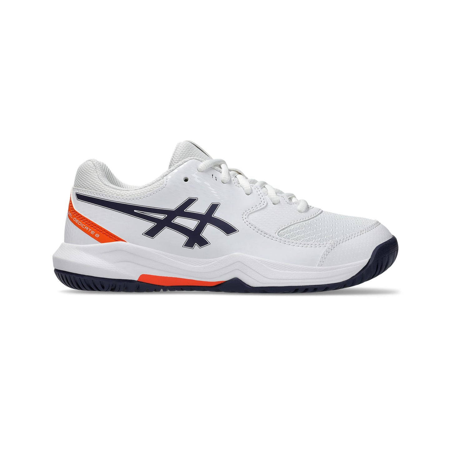 ASICS Gel-Dedicate 8 GS Allcourt-sko Børn - hvid, mørkeblå