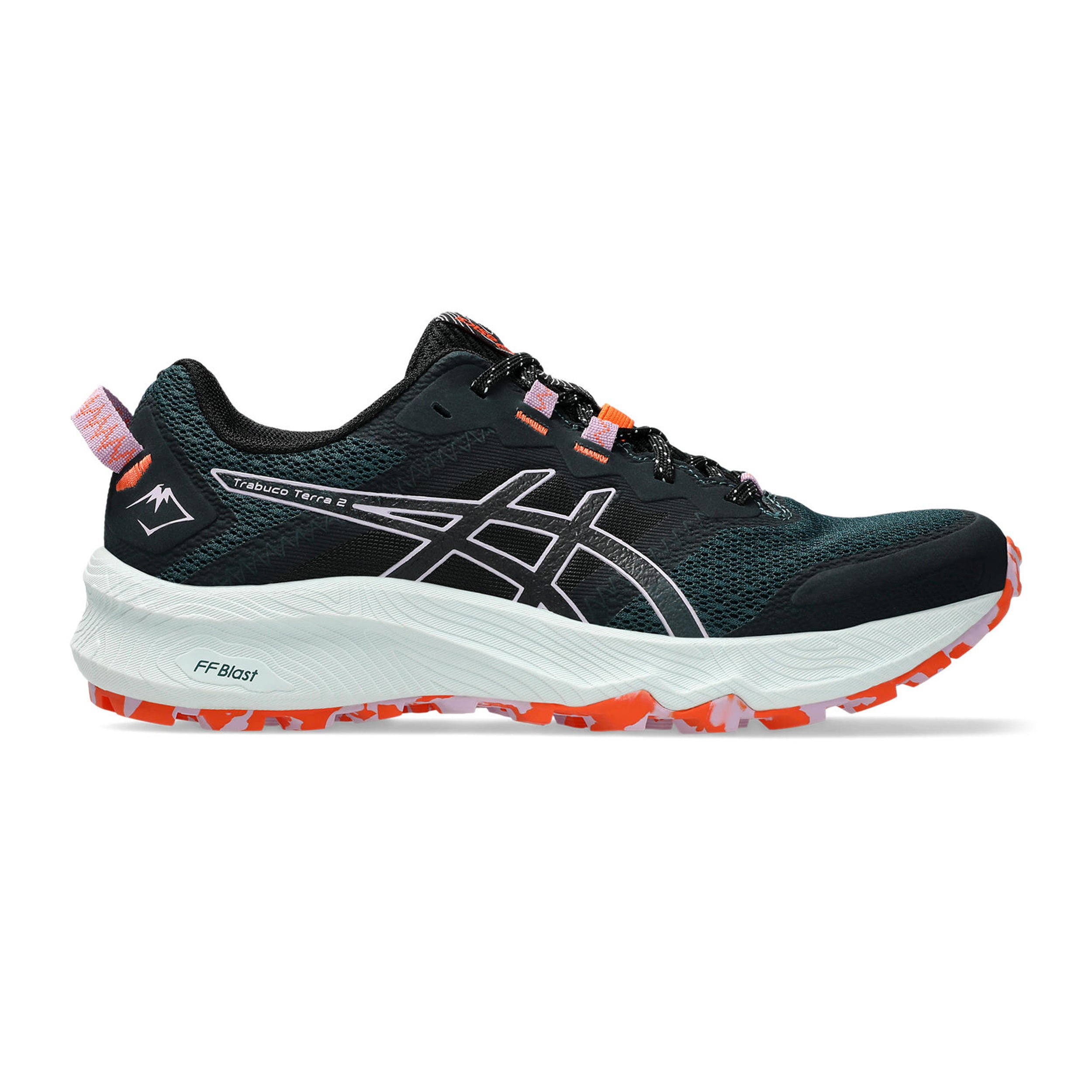 ASICS Trabuco Terra 2 Trailsko Damer-Oliven,Lilla