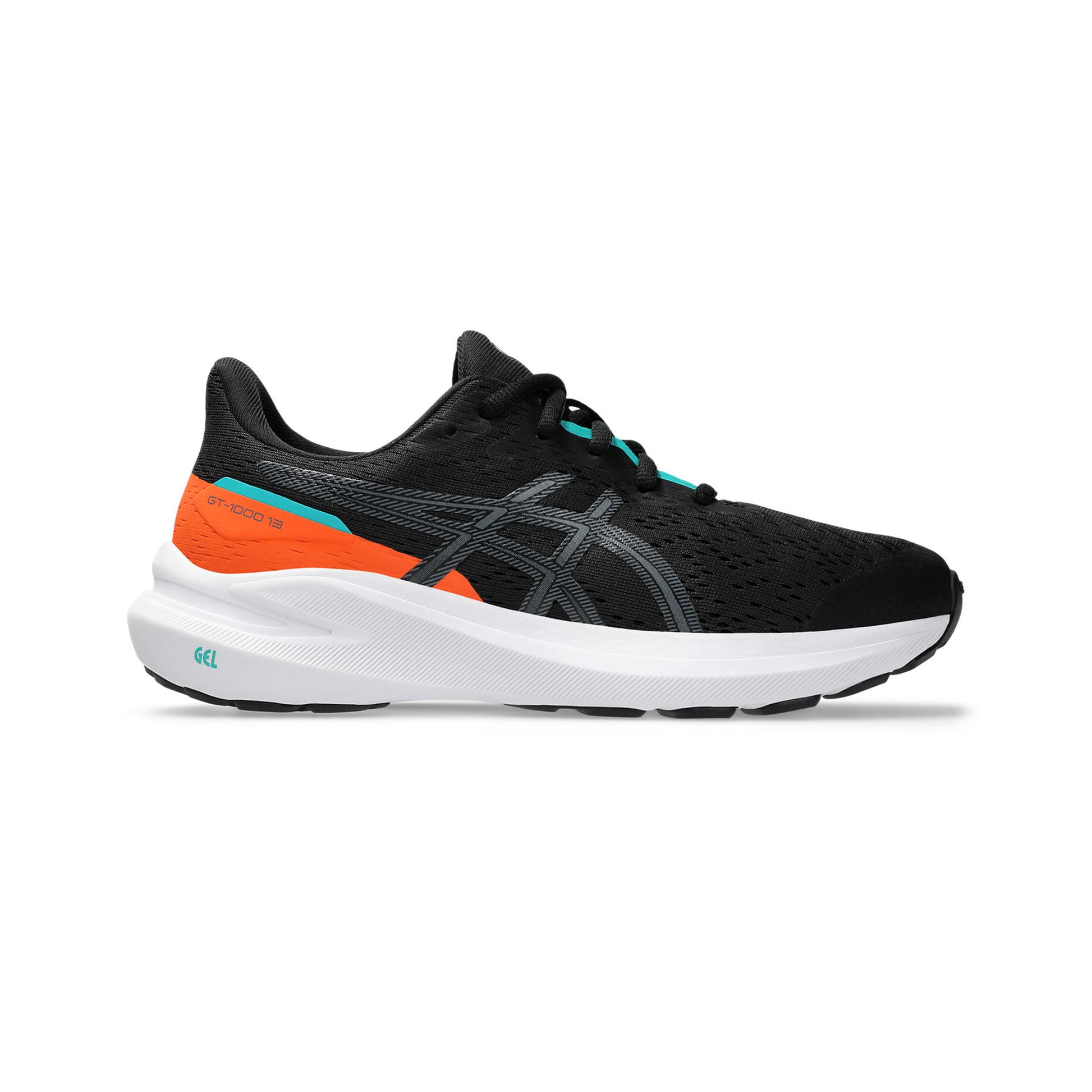 ASICS GT-1000 13 GS Støttesko Børn-Sort,Grå