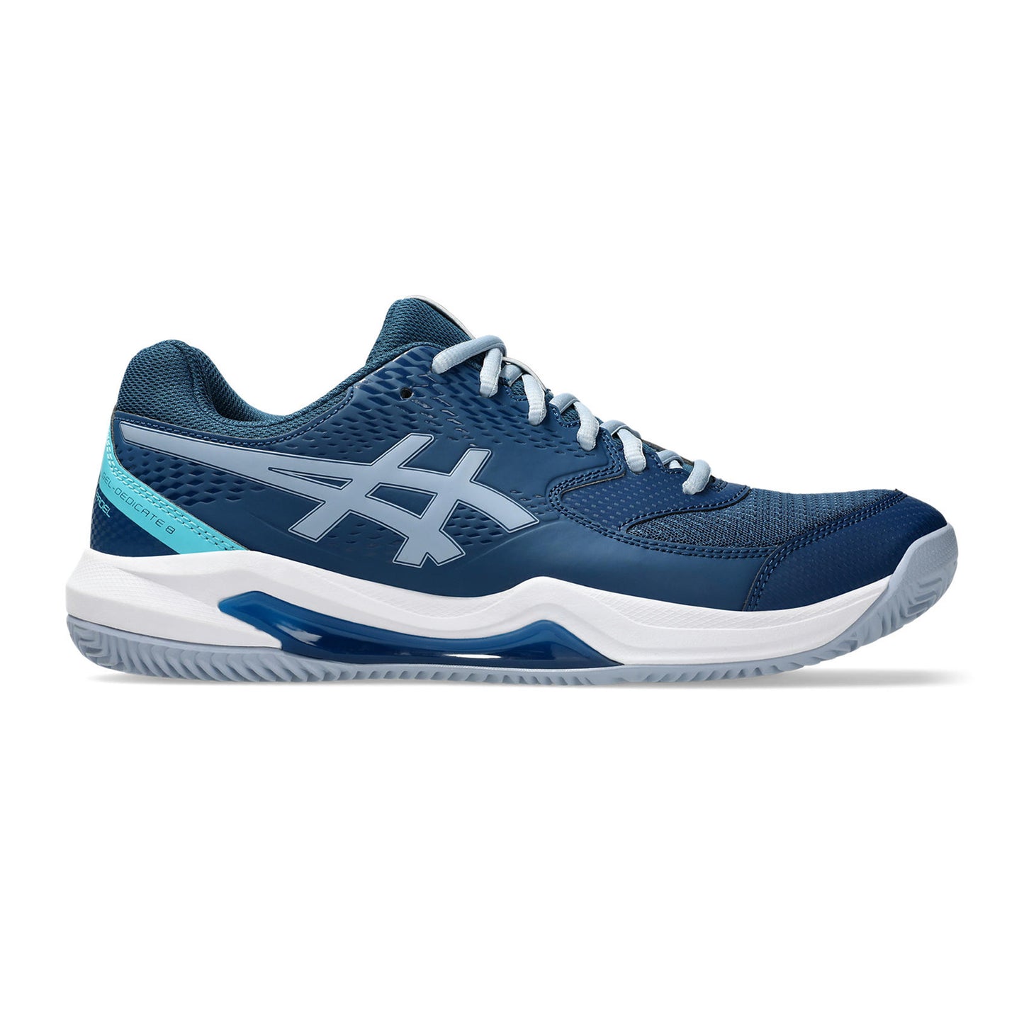 ASICS Gel-Dedicate Padelsko Herrer-Petrol,Blå-grå