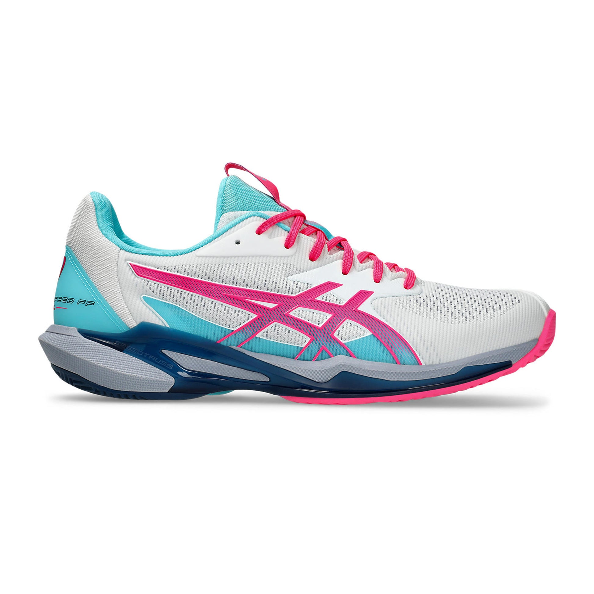ASICS Solution Speed FF 3 Padelsko Herrer-Hvid,Pink