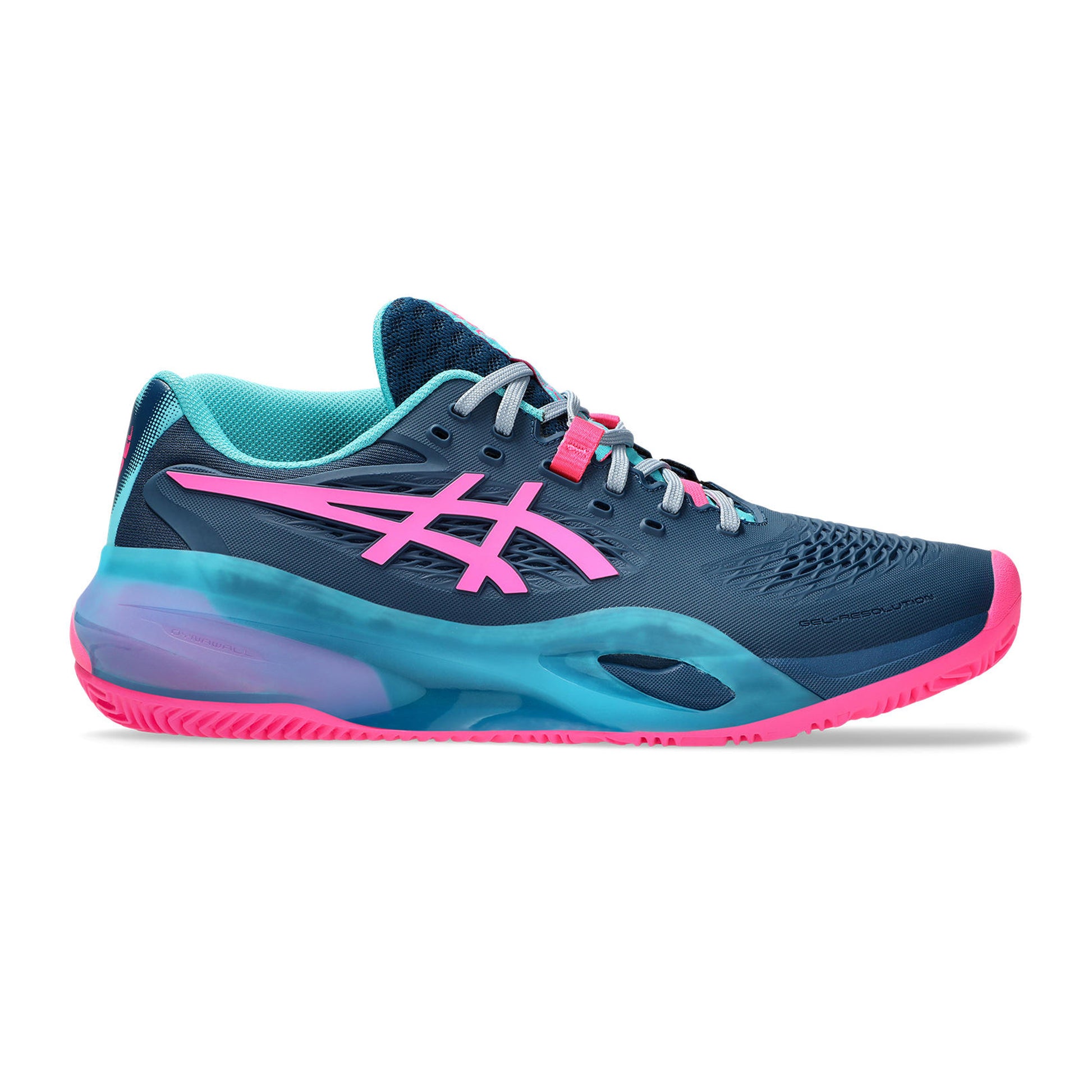 ASICS Gel-Resolution X Padelsko Herrer - petrol, pink