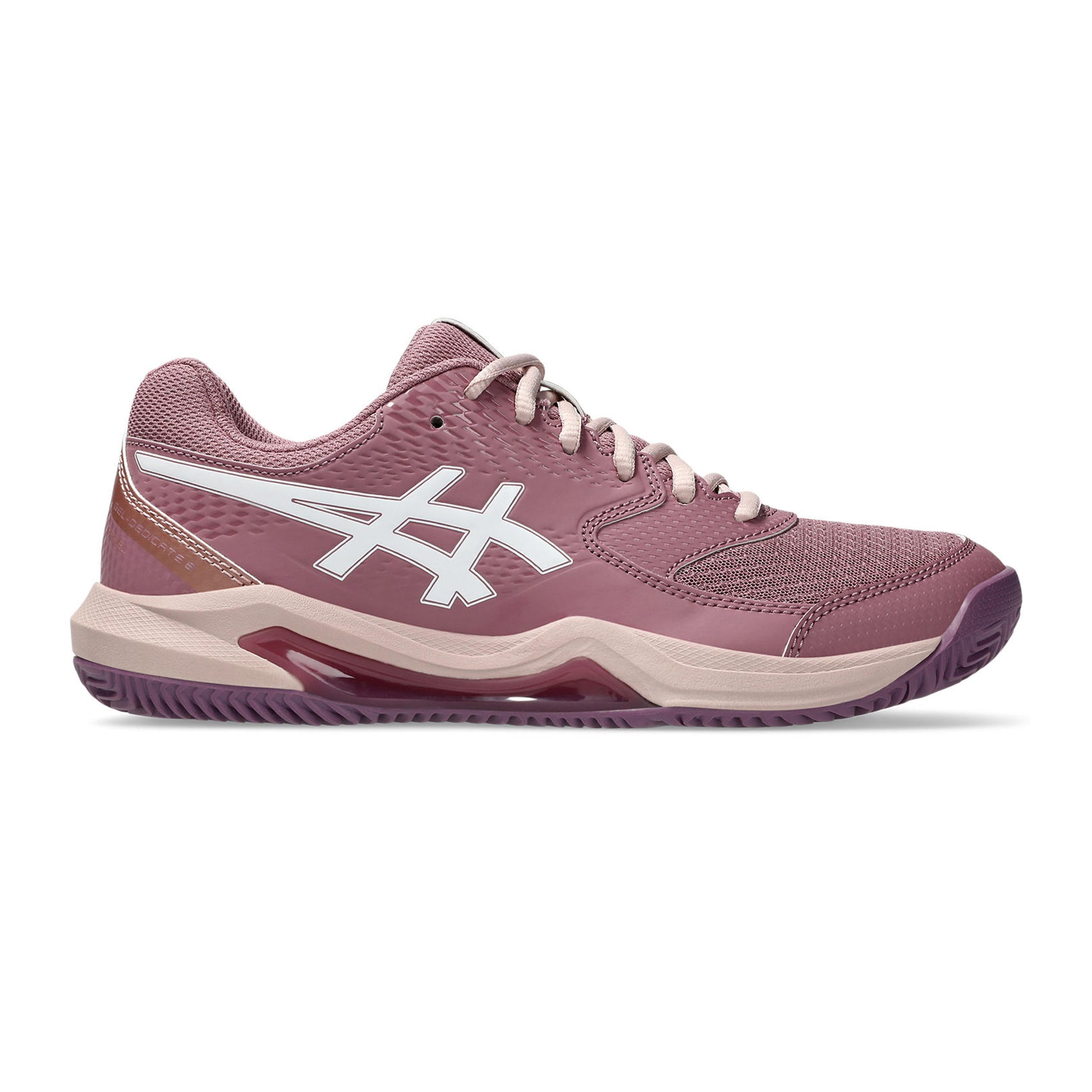 ASICS Gel-Dedicate Padelsko Damer-Lilla,Hvid