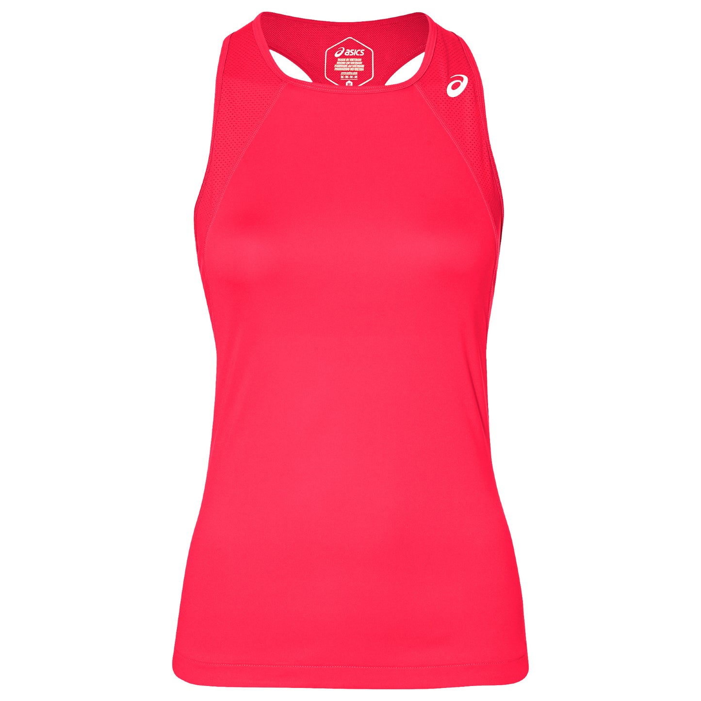 ASICS Club Tanktop Damer-Koral,Hvid