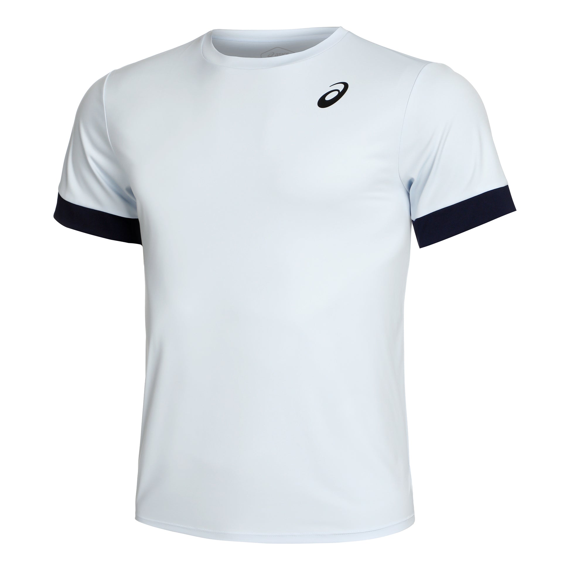 ASICS Court T-shirt Herrer - lyseblå, mørkeblå