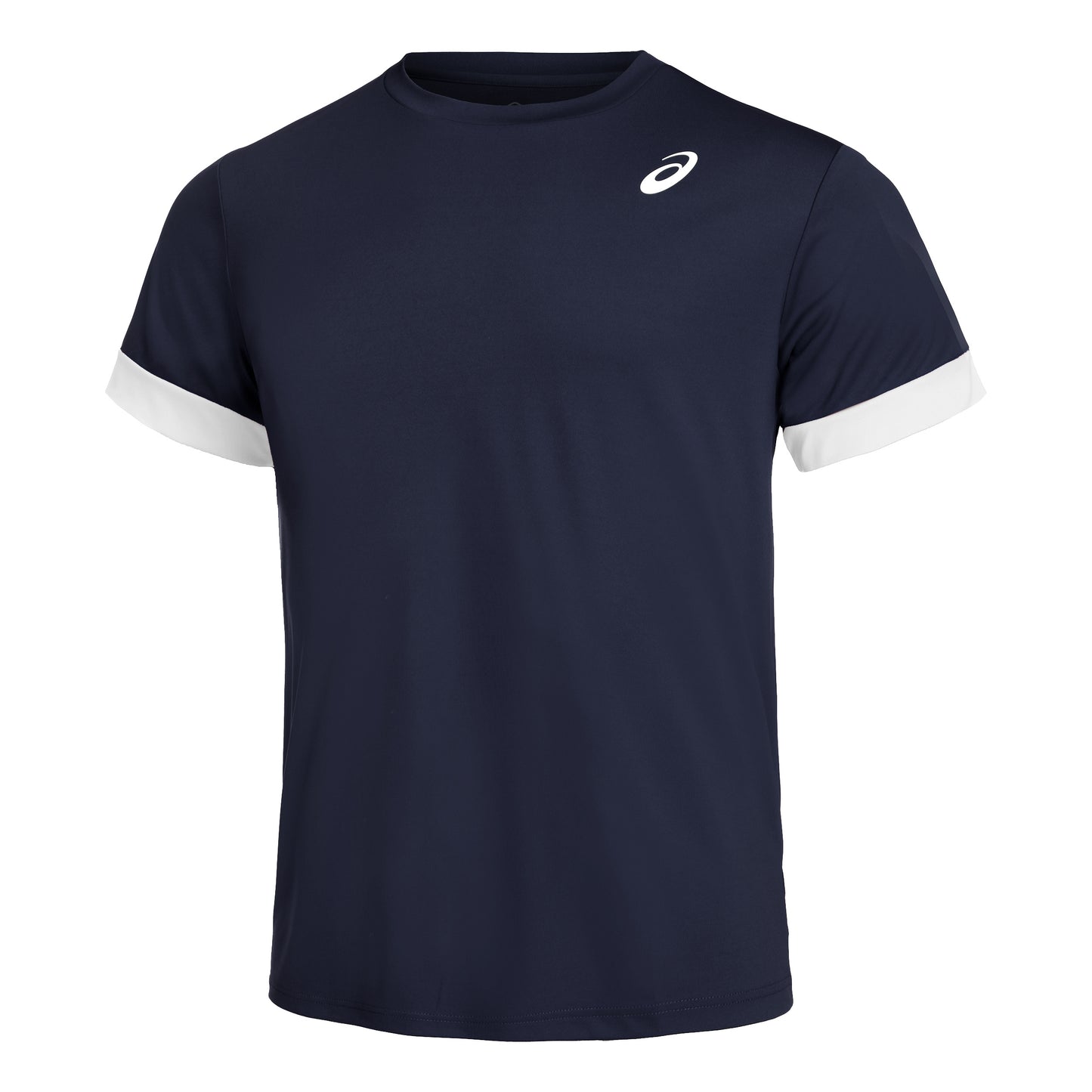 ASICS Court T-shirt Herrer - mørkeblå, hvid