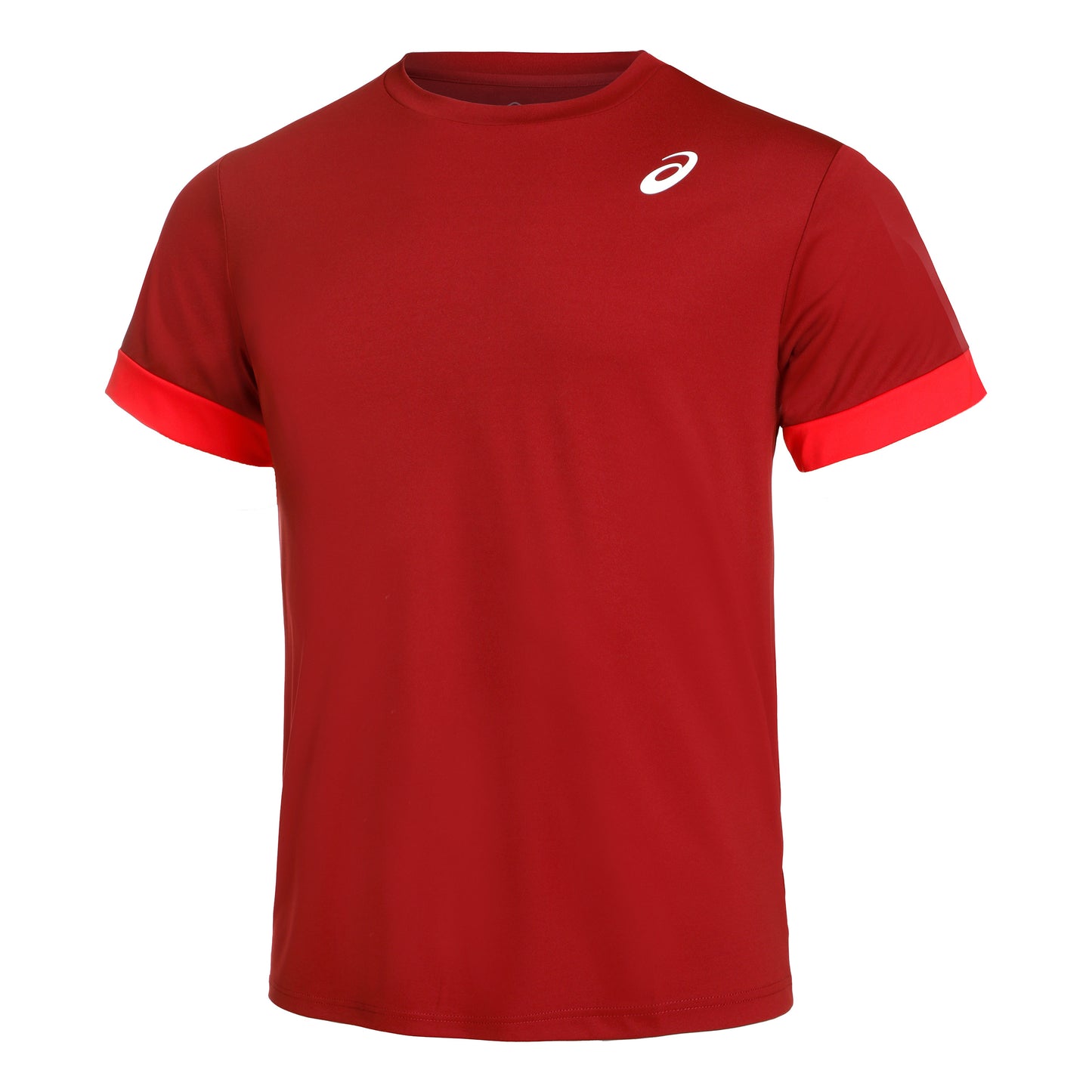 ASICS Court T-shirt Herrer - mørkerød, rød